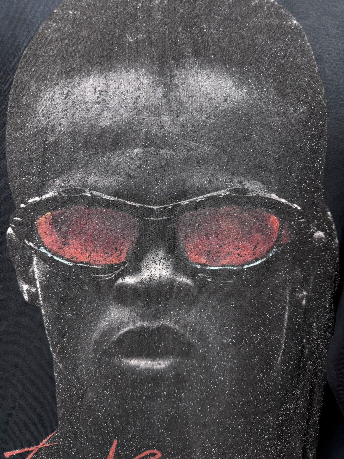 Band Tees Vintage Edgar Davids Face Big Print Longsleeve T Shirt Size US L / EU 52-54 / 3 - 4 Thumbnail