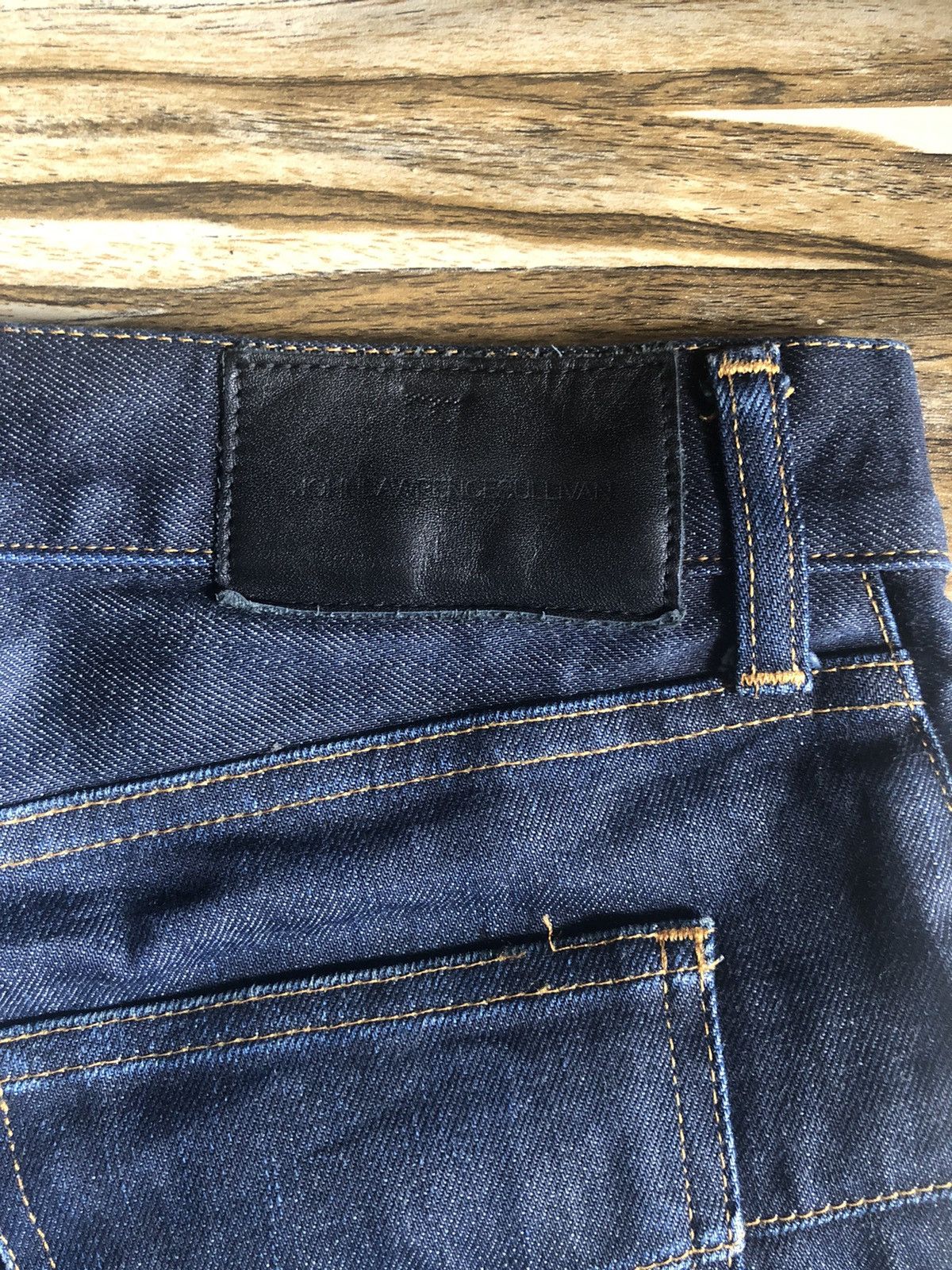 JOHN LAWRENCE SULLIVAN JLS 02-05 stretch denim with darts Size US 38 / EU 54 - 8 Thumbnail
