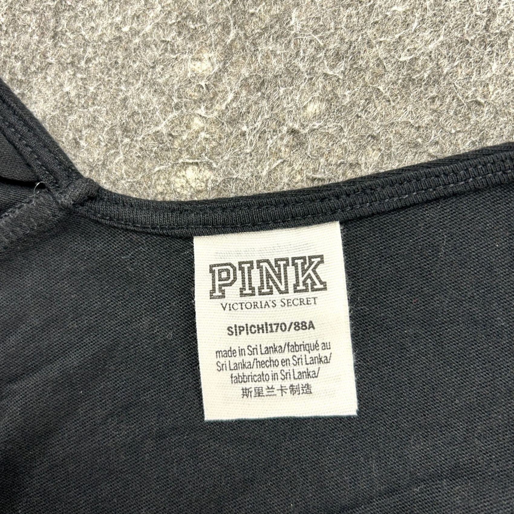 Victoria's Secret VINTAGE Victoria's Secret Pink Shirt Womens Small Black Lace Up Tank Top Skull Y2K Size S / US 4 / IT 40 - 3 Thumbnail