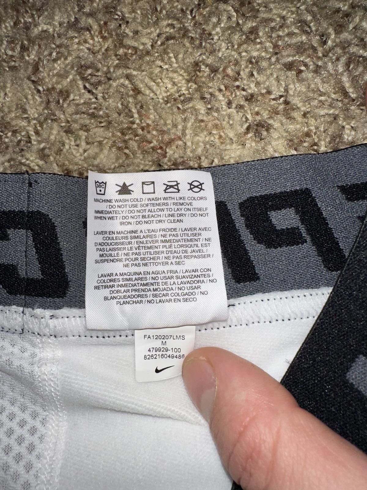 Nike Nike Pro Combat Training Pant Hyperwarm Drifit Legging Tights Size US 32 / EU 48 - 7 Thumbnail