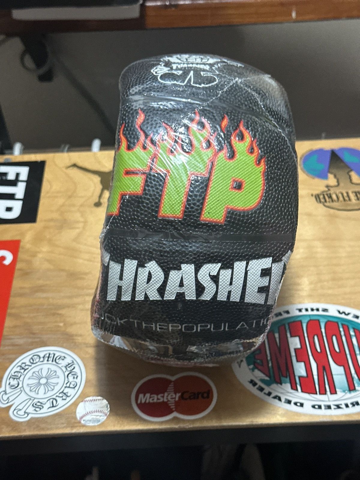 Fuck The Population FTP/thrasher Basketball Size ONE SIZE - 2 Thumbnail
