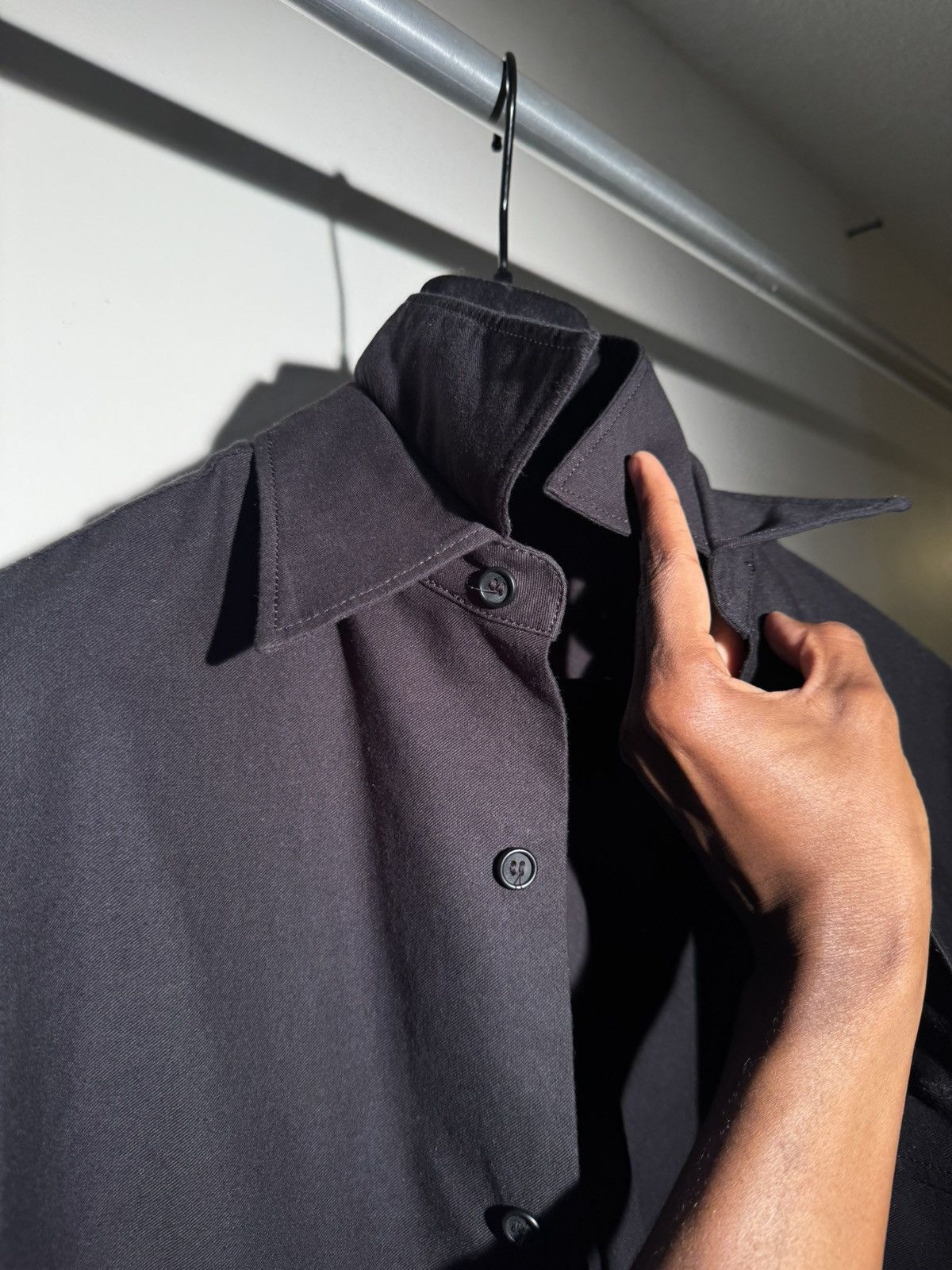 Yohji Yamamoto Yohji Yamamoto Double Collar Shirt Size US M / EU 48-50 / 2 - 16 Thumbnail