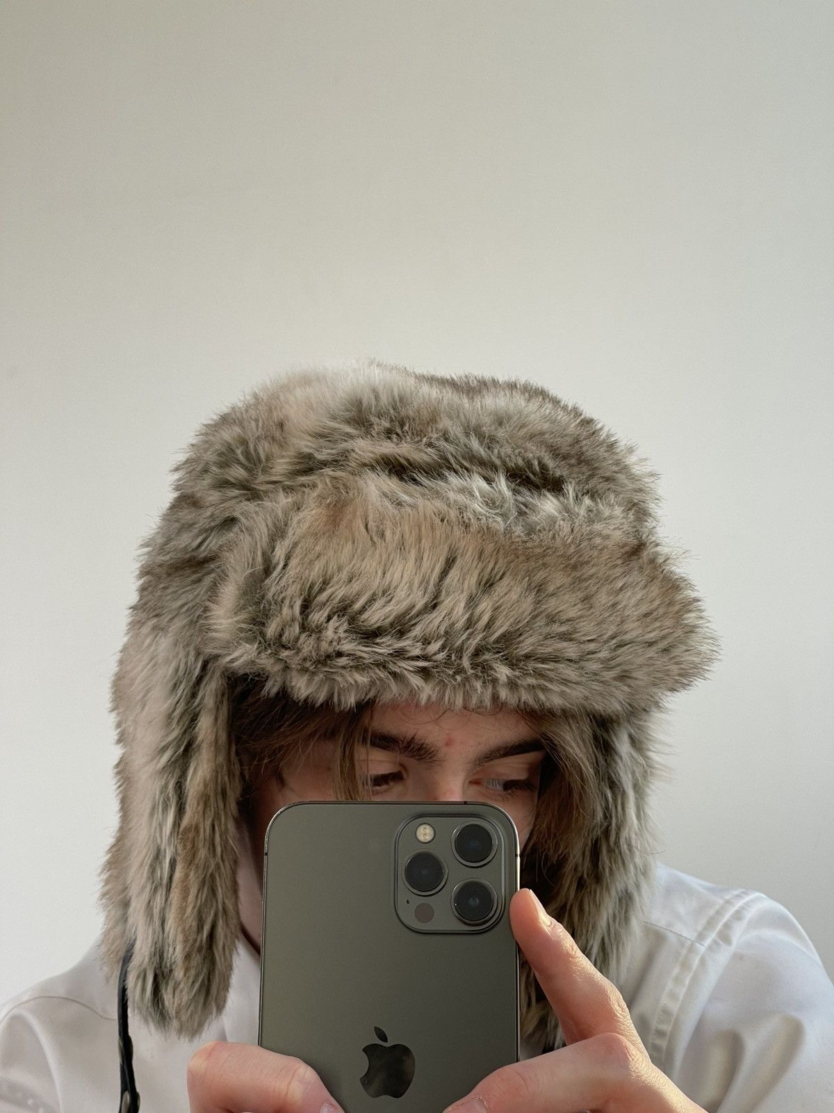 Vintage Vintage fuzzy mohair japanese ushanka hat avant garde Size ONE SIZE - 13 Thumbnail