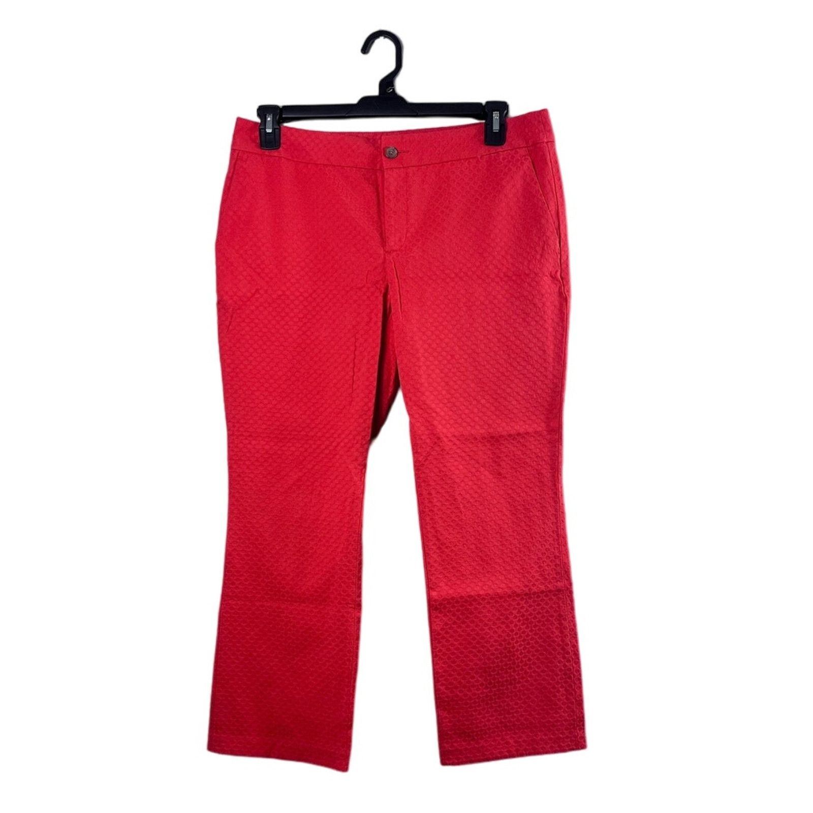 Banana Republic Women’s Red Banana Republic Work Slacks 10 Size 32" / US 10 / IT 46 - 1 Thumbnail