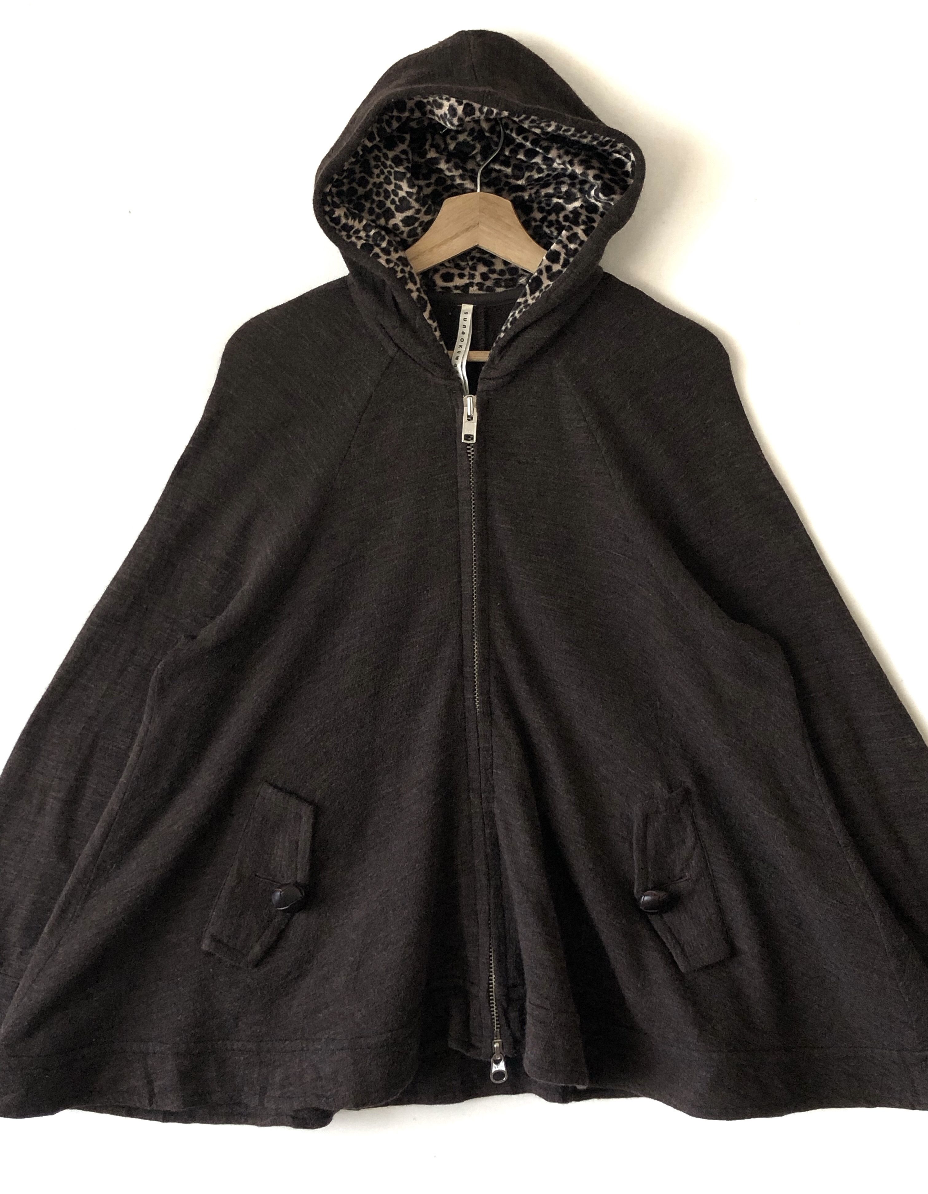 Issey Miyake × Japanese Brand × Sunao Kuwahara AW2011 ISSEY MIYAKE SUNAO KUWAHARA OVERSIZE WOOL SWEATER Size M / US 6-8 / IT 42-44 - 4 Thumbnail