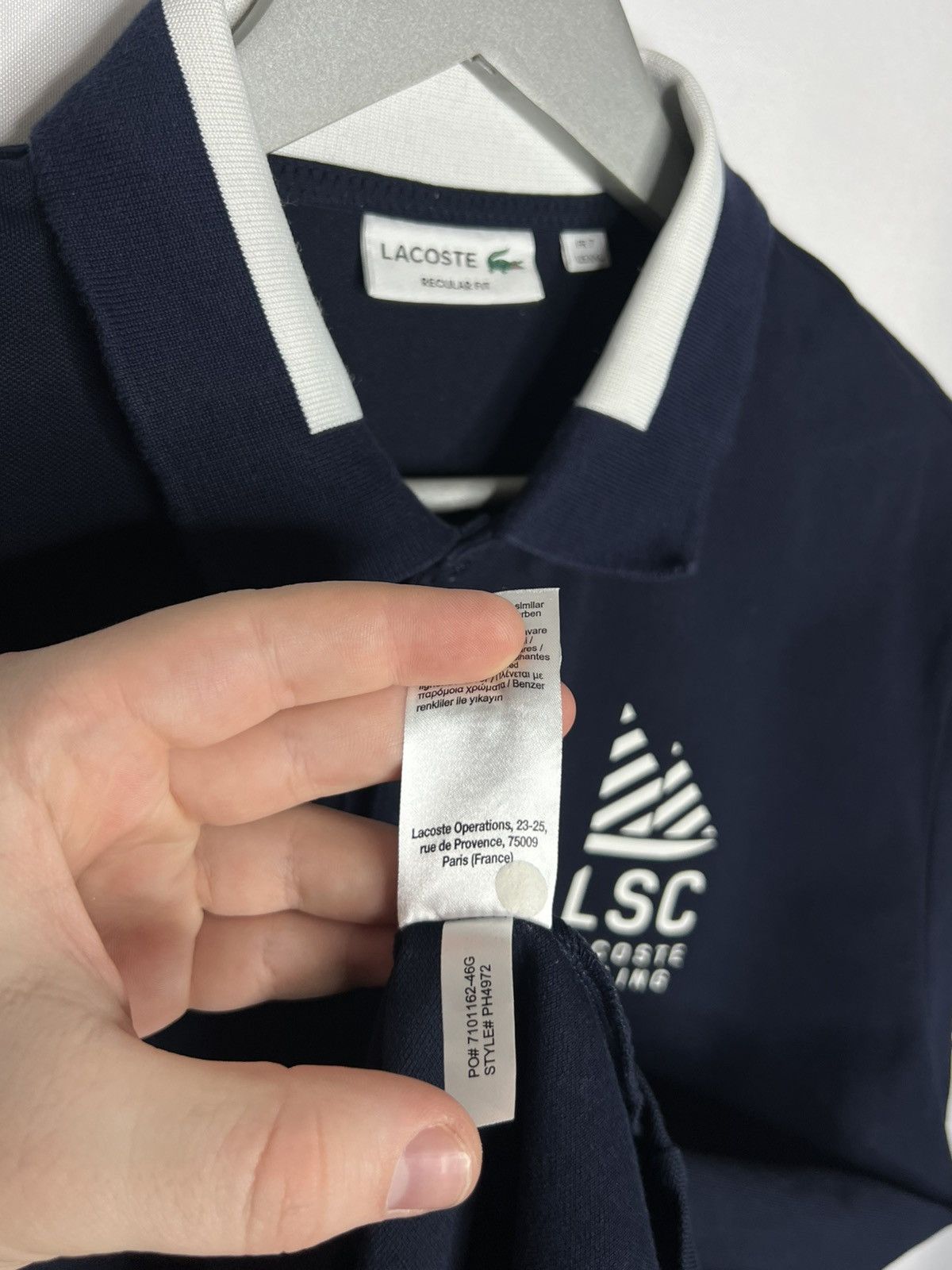 Lacoste Lacoste Sailing Club Luxury Big Crockodile Polo Shirt Size US XXL / EU 58 / 5 - 10 Thumbnail