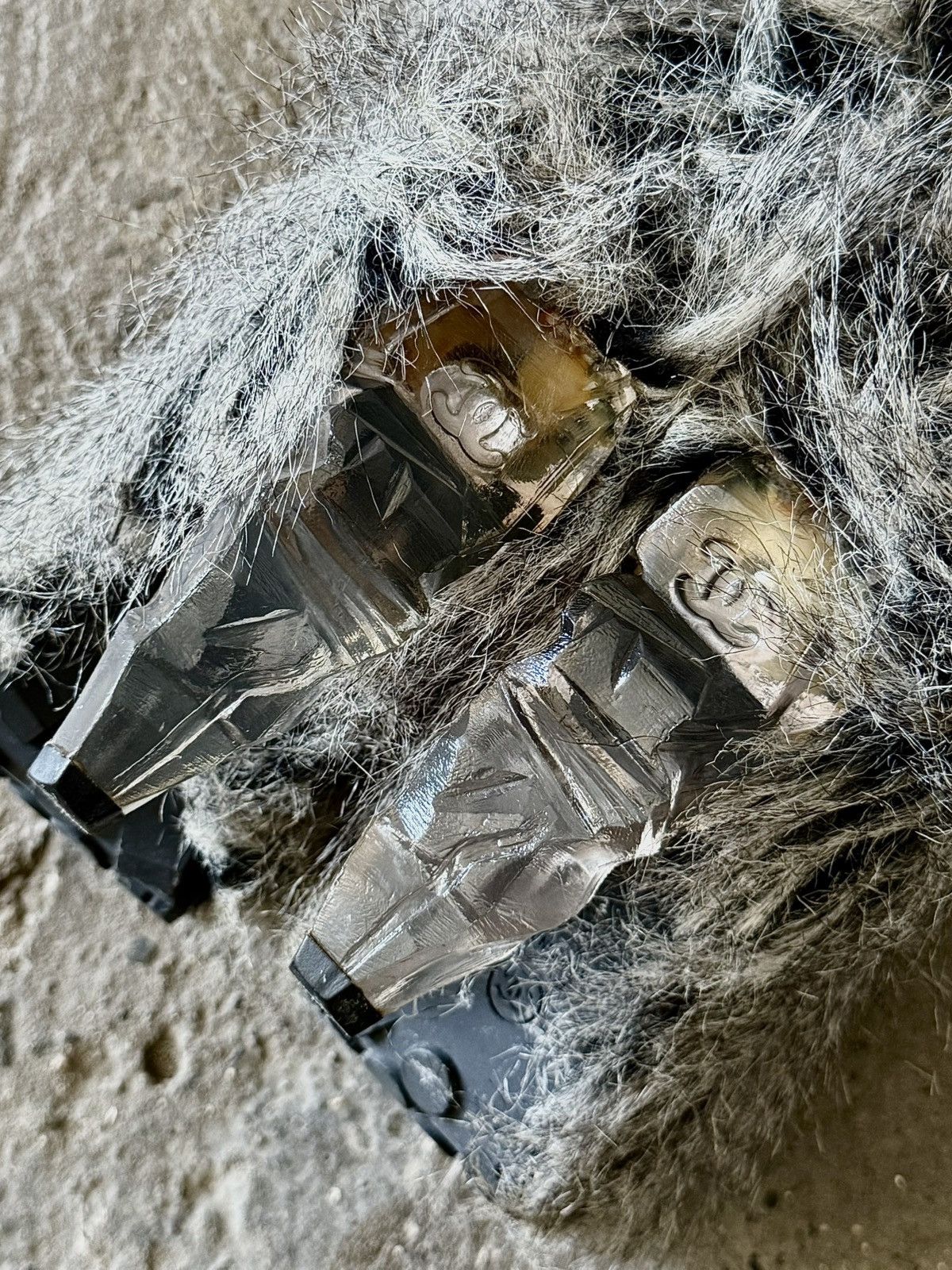 Chanel Chanel - FW2010 - Faux Fur Fantasy -Yeti Boots -Icicle Heels Size US 7 / IT 37 - 11 Thumbnail