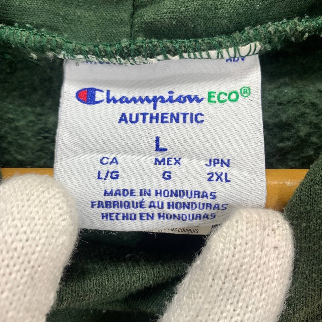 Champion Y2K Vintage CHAMPION Hoodie Pullover #2527/O Size US L / EU 52-54 / 3 - 5 Thumbnail