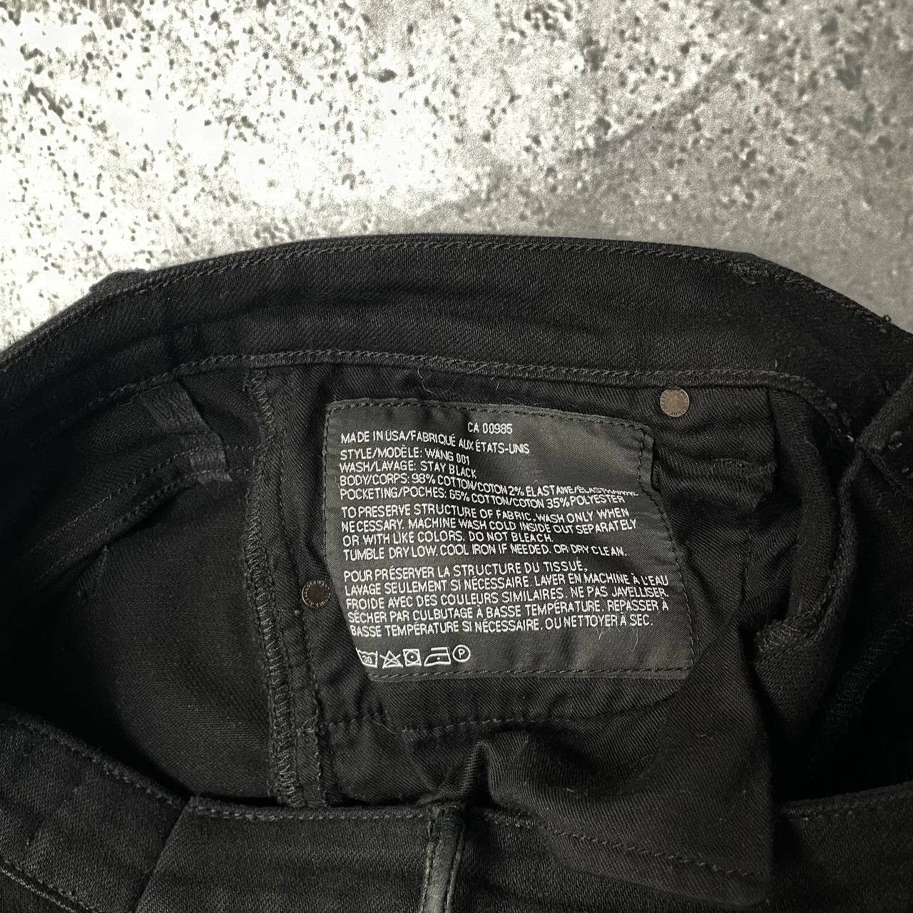 Alexander Wang Alexander Wang x Denim Slim Fit Jeans Women’s Black Size 28 Size 28" / US 6 / IT 42 - 15 Thumbnail
