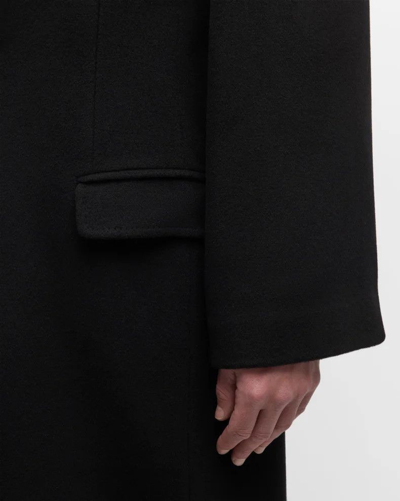 Balenciaga o1mt1gz0924 Boxy Coat in Black Size US XS / EU 42 / 0 - 6 Thumbnail