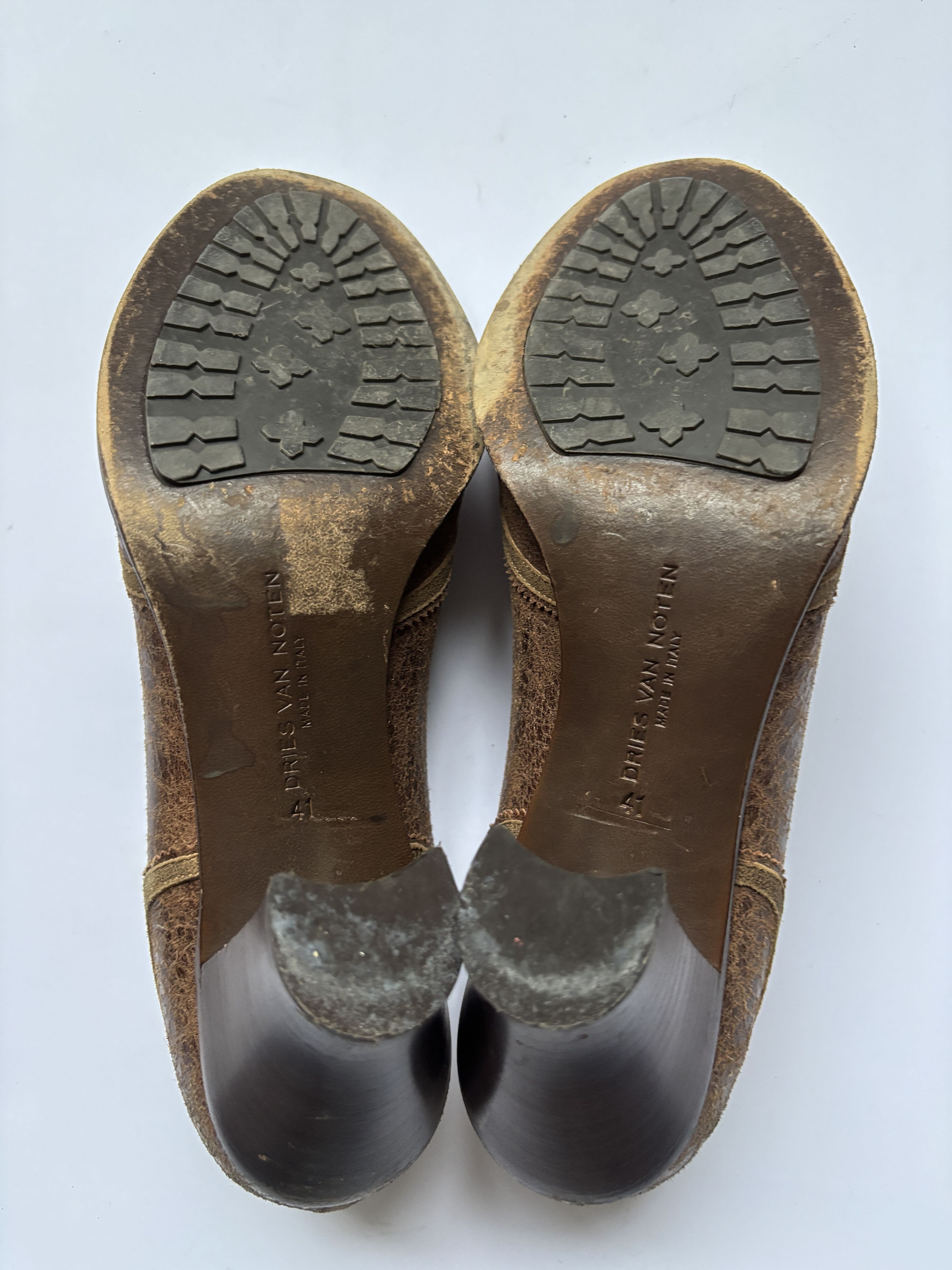 Dries Van Noten ⚡️QUICK SALE⚡️Dries Van Noten Brown Heeled Pumps Shoes Size US 11 / IT 41 - 9 Thumbnail