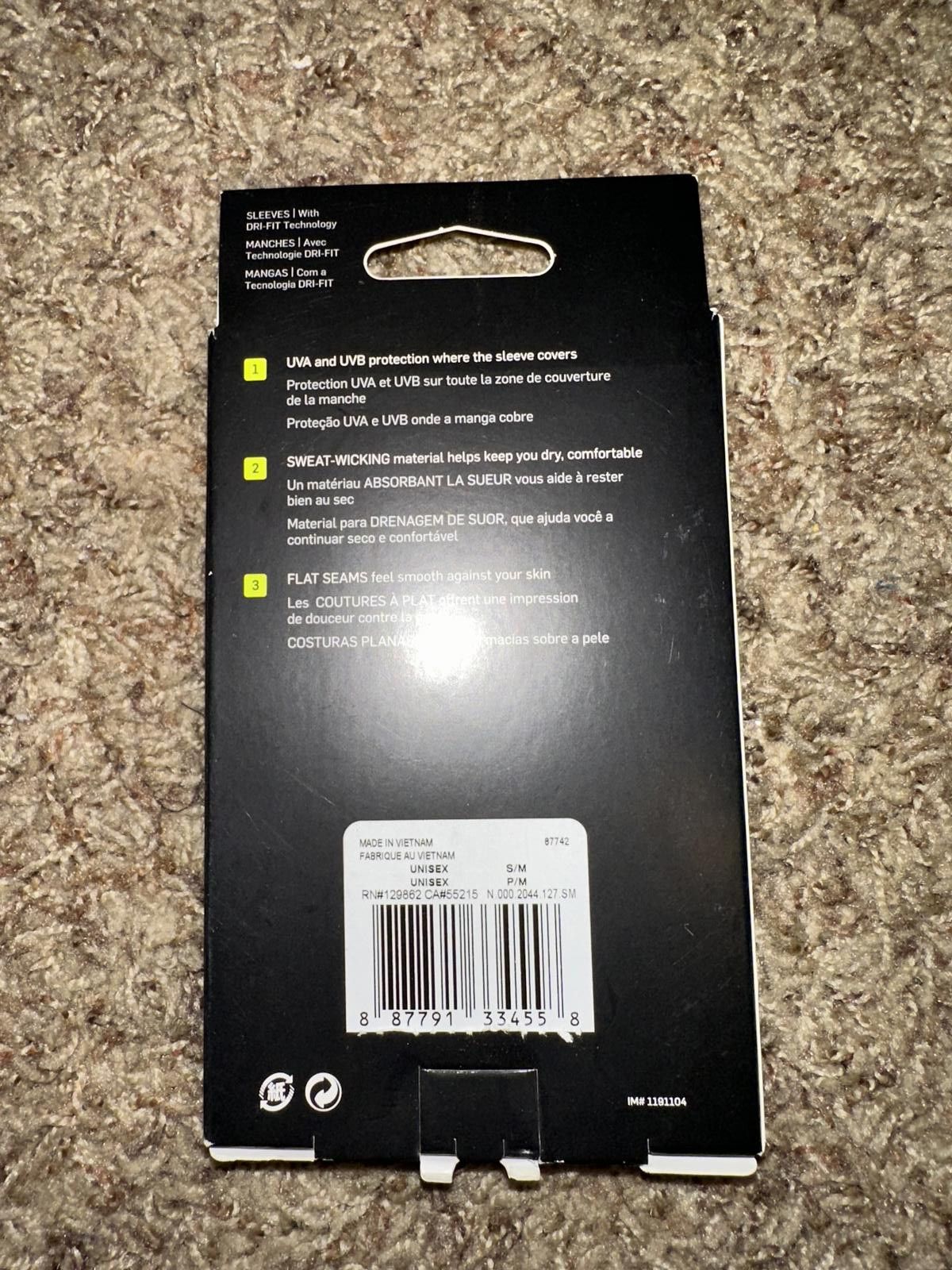 Nike Nike Pro Elite White Sleeves 2.0 Size ONE SIZE - 6 Thumbnail