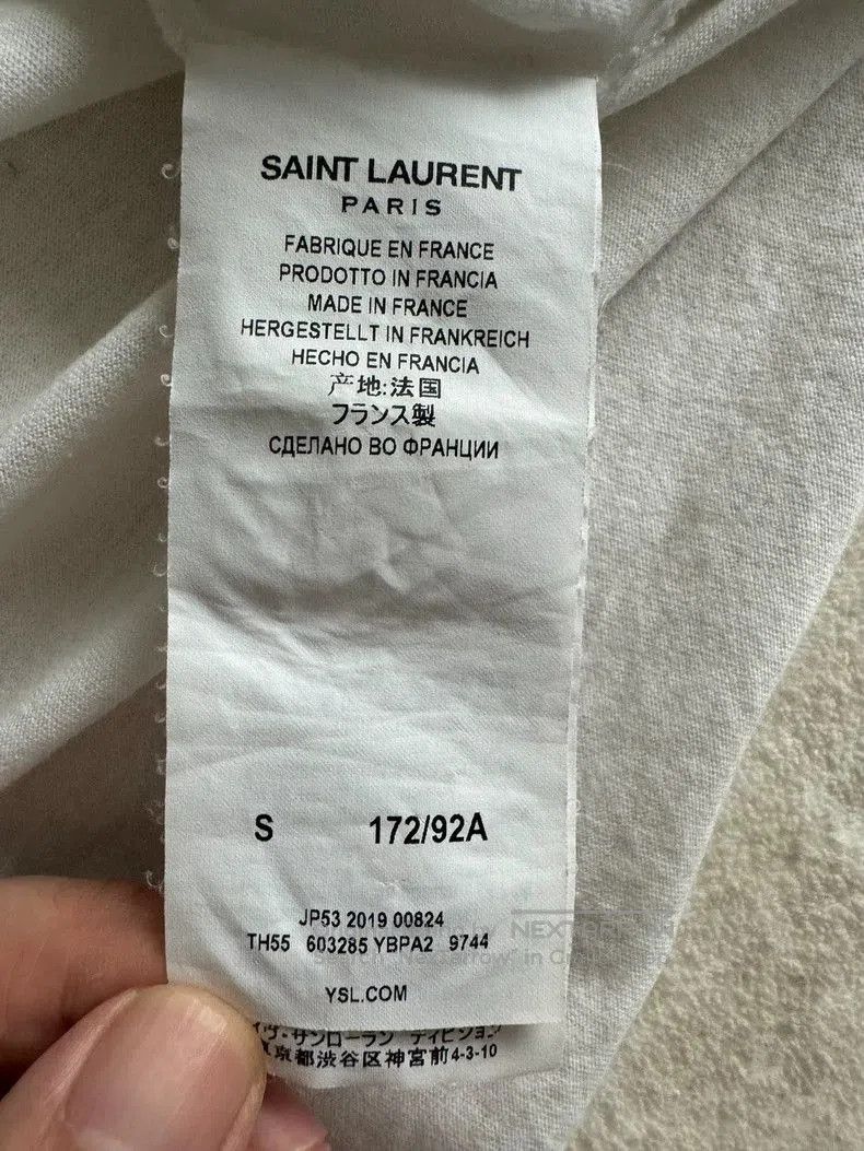Saint Laurent Paris Saint Laurent Men's Coconut Tree T-shirt. Size US S / EU 44-46 / 1 - 4 Thumbnail