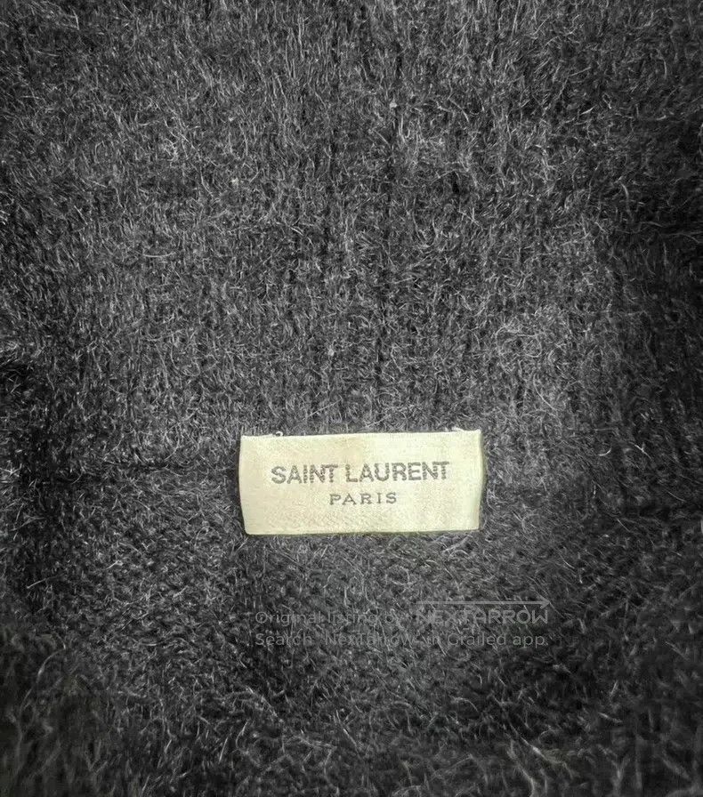 Saint Laurent Paris Saint Laurent Paris Mohair High-Neck Sweater Size US S / EU 44-46 / 1 - 3 Thumbnail