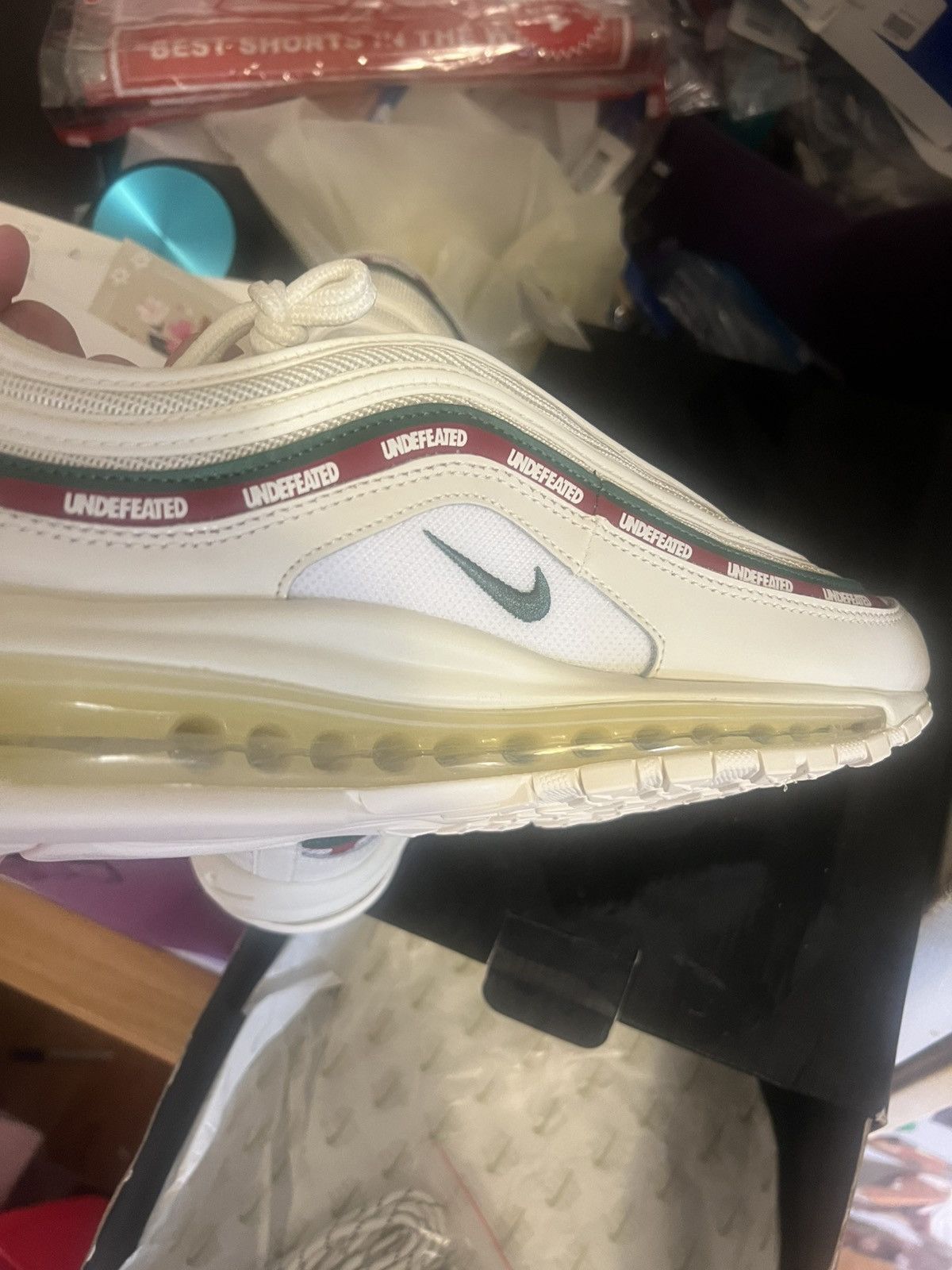 Nike Nike Undefeated x Air Max 97 OG Sail White Size 10 Size US 10 / EU 43 - 12 Thumbnail