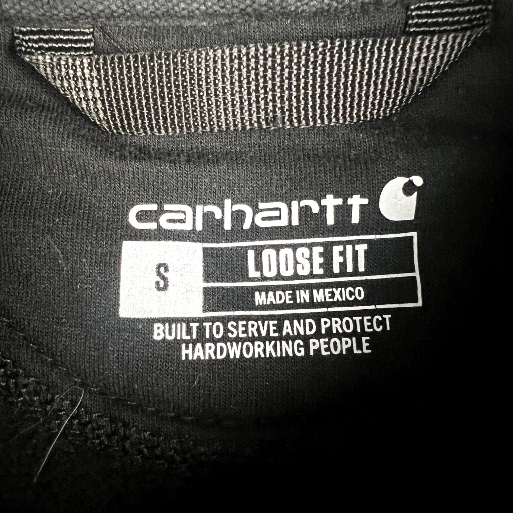 Carhartt Carhartt Sweatshirt Pullover Mens Small Loose Black Crew Neck K124 BLK Size US S / EU 44-46 / 1 - 3 Thumbnail