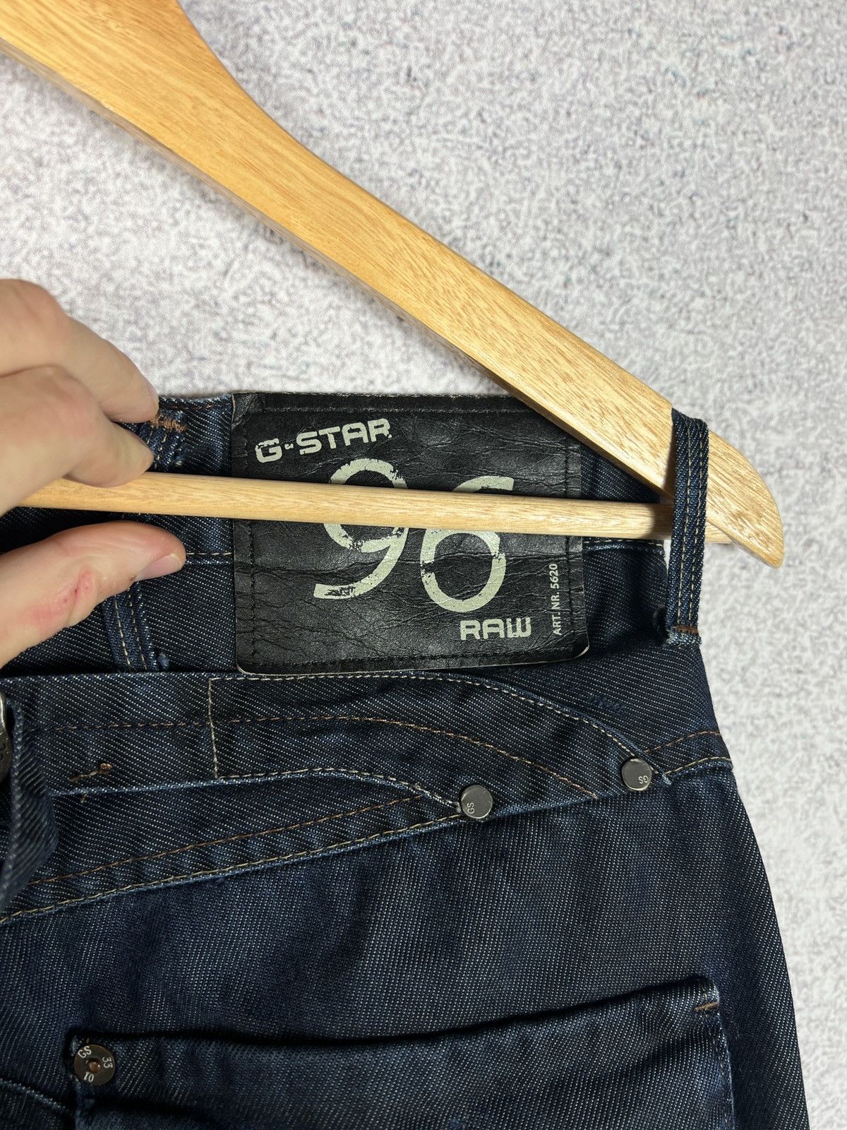 G-Star Vintage G Star Raw Avant Garde Denim Faded Jeans Size US 28 / EU 44 - 7 Thumbnail