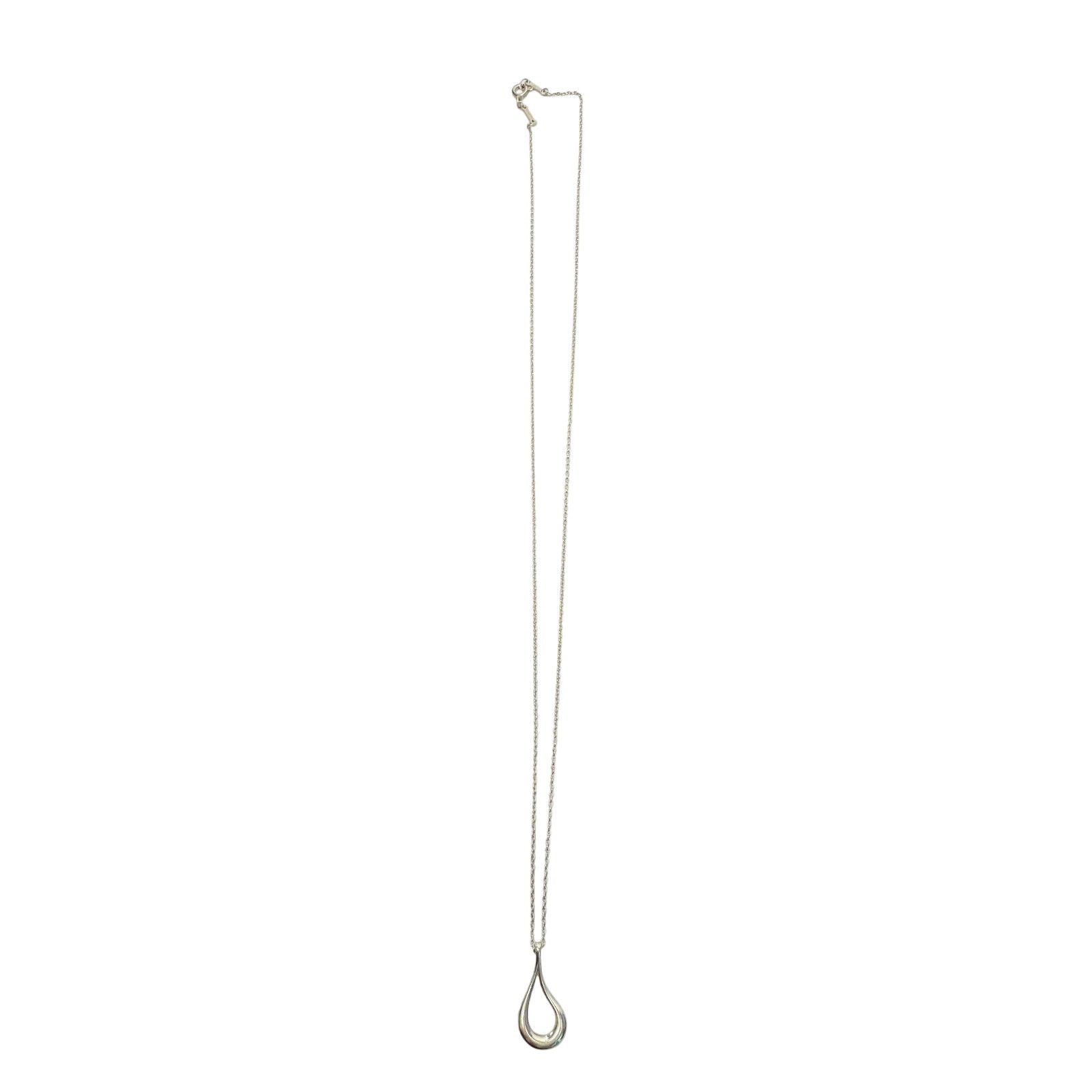 Tiffany & Co. Tiffany & Co Small Elsa Peretti Teardrop Necklace 18" Size ONE SIZE - 12 Thumbnail