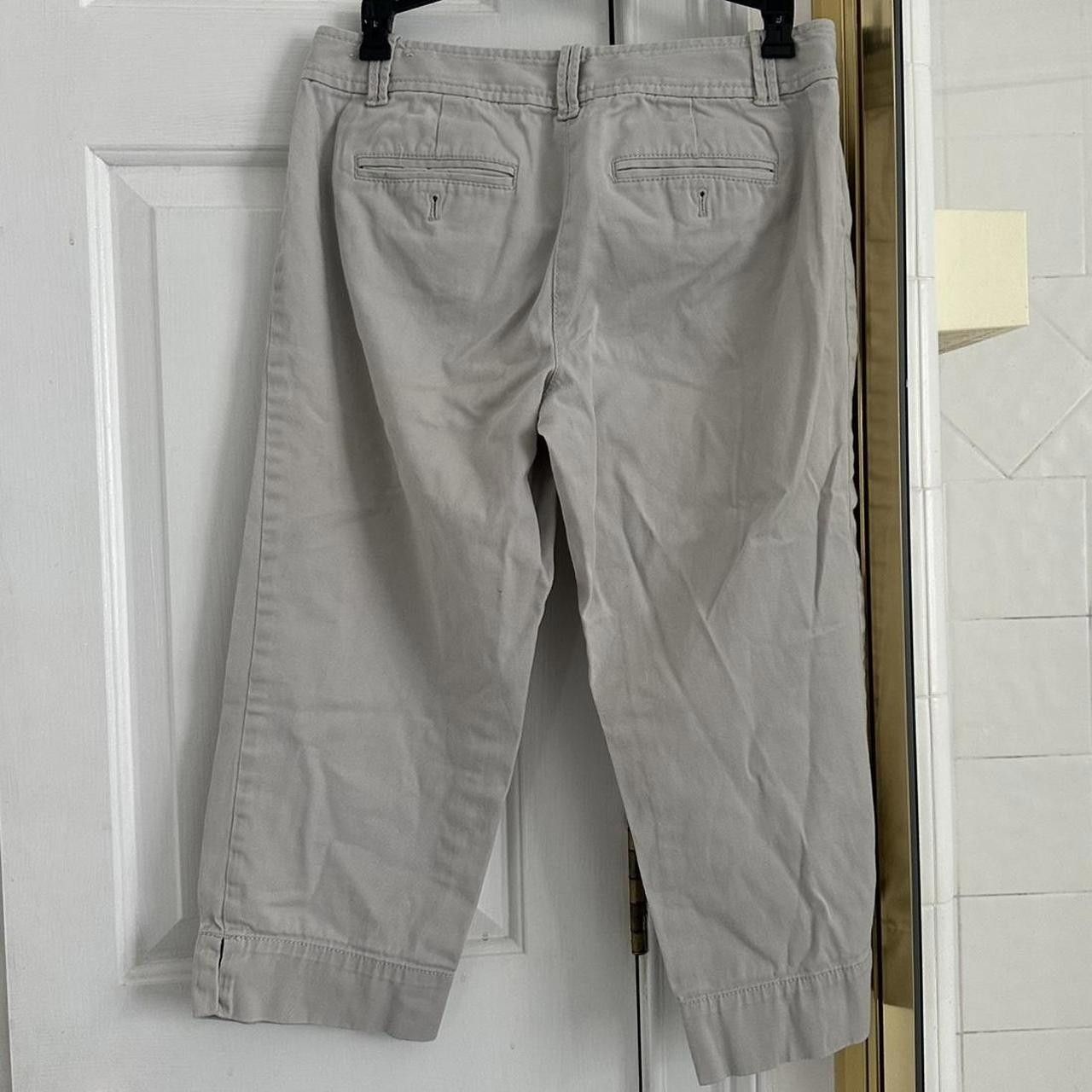 Designer LOFT Women's Grey and Cream Jeans Size 26" / US 2 / IT 38 - 2 Thumbnail