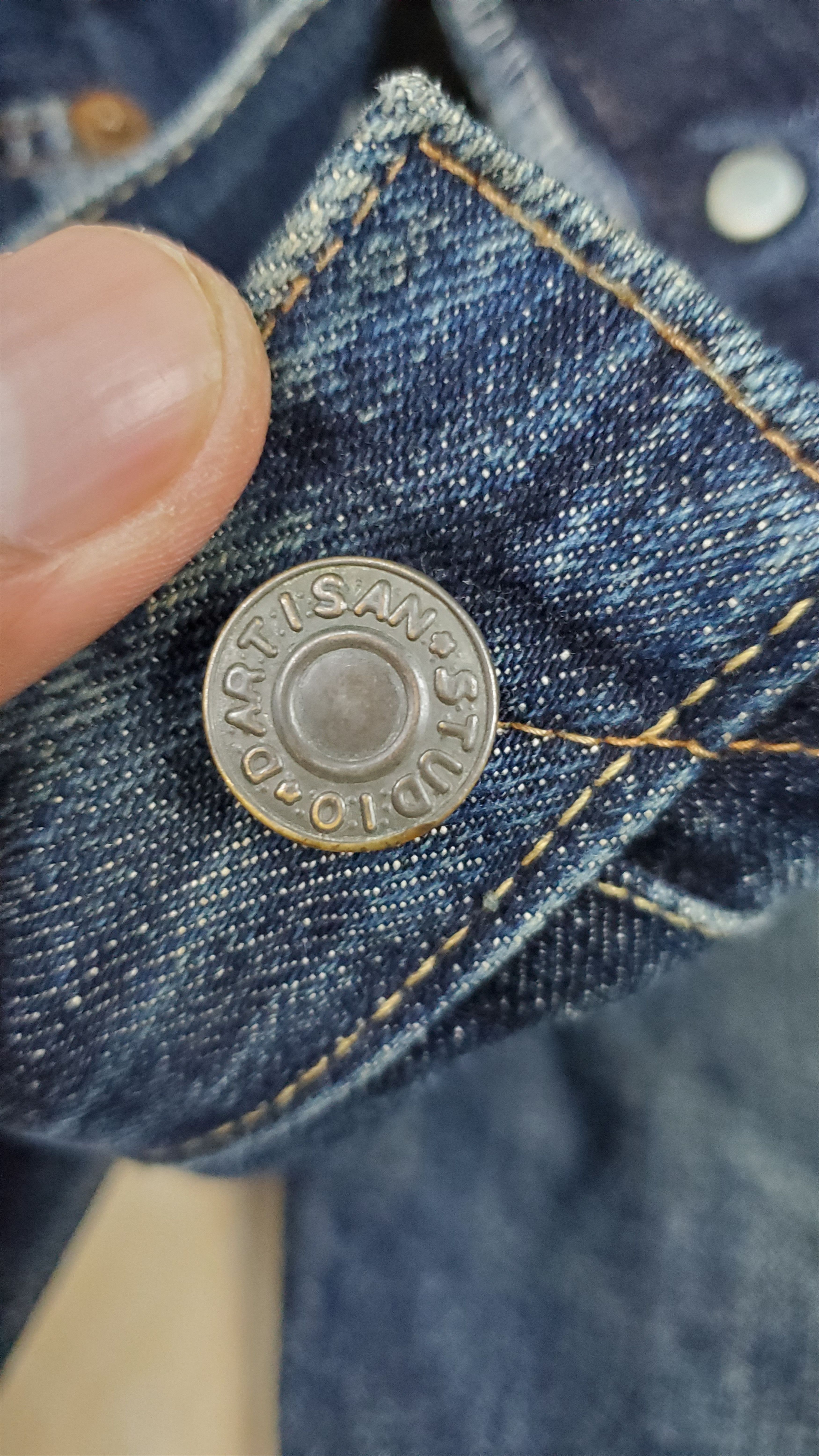 Studio D'Artisan × Vintage 🔥Vintage Denim Studio D'Artisan 🔥 Size US 34 / EU 50 - 7 Thumbnail