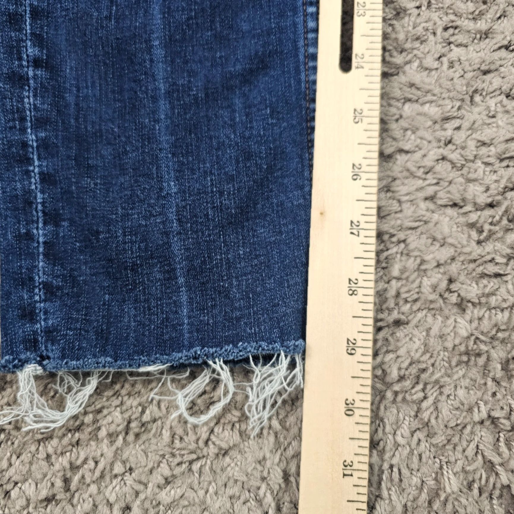 Silver Jeans Co. VINTAGE Silver Jeans Womens Stretch Straight Jeans 26 Low Rise Dark Wash Cotton Blend Blue 90s Womens Size 25" / US 0 / IT 36 - 6 Thumbnail
