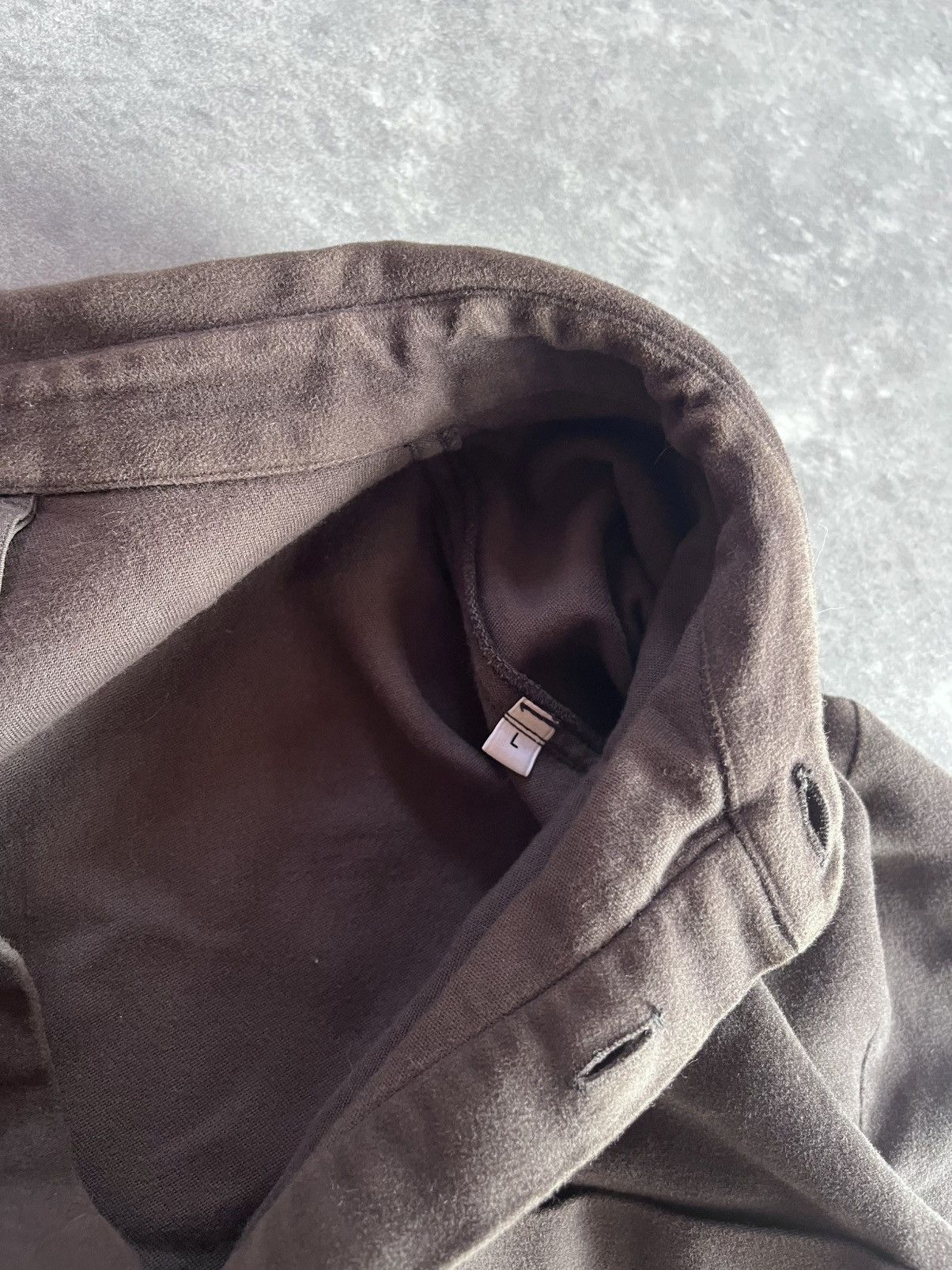 Silent By Damir Doma Silent by Damir Doma Brown Heavy Overshirt L XL Archive Size US L / EU 52-54 / 3 - 7 Thumbnail