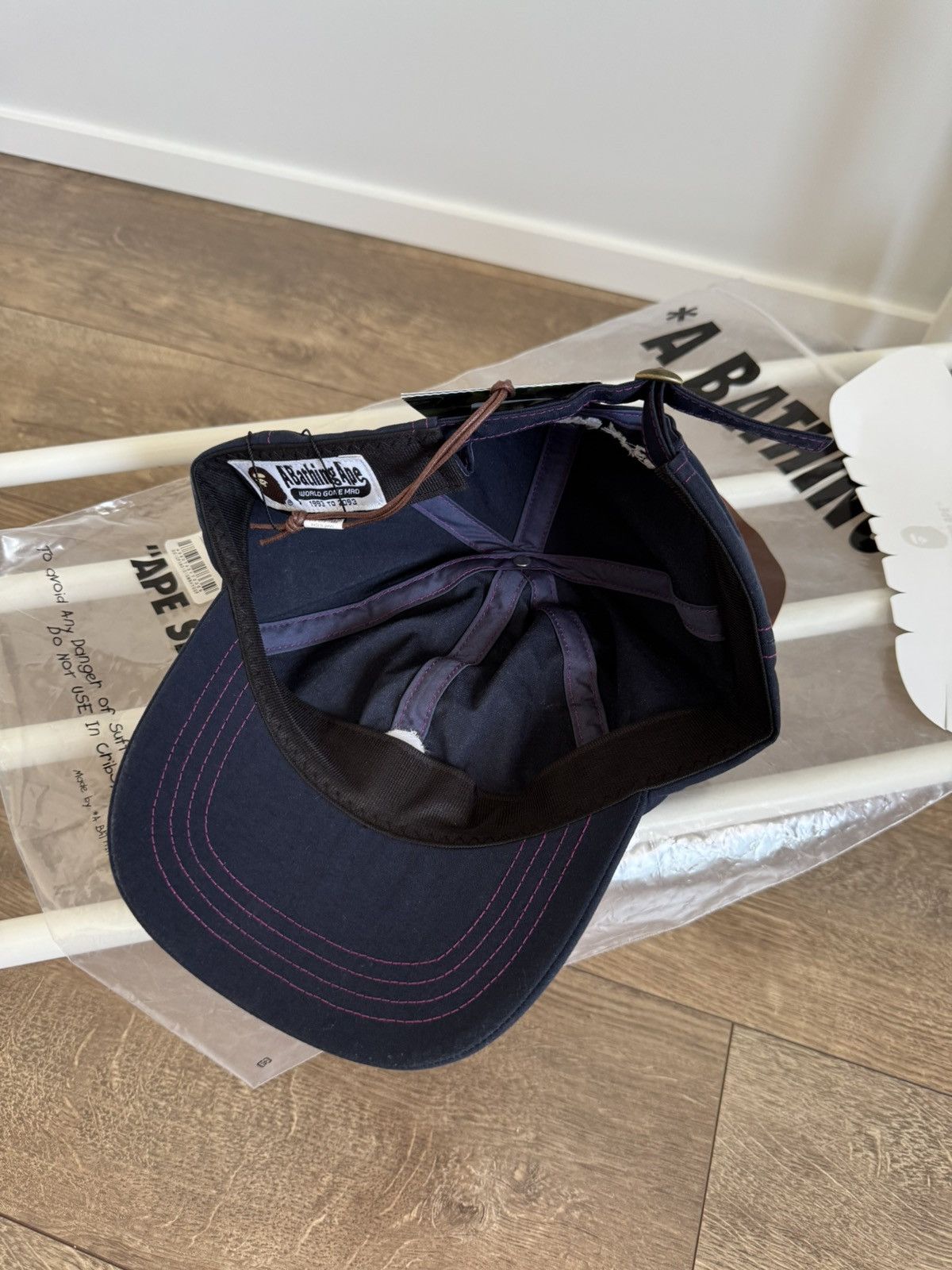 Bape Bape Logo Cap Size ONE SIZE - 4 Thumbnail