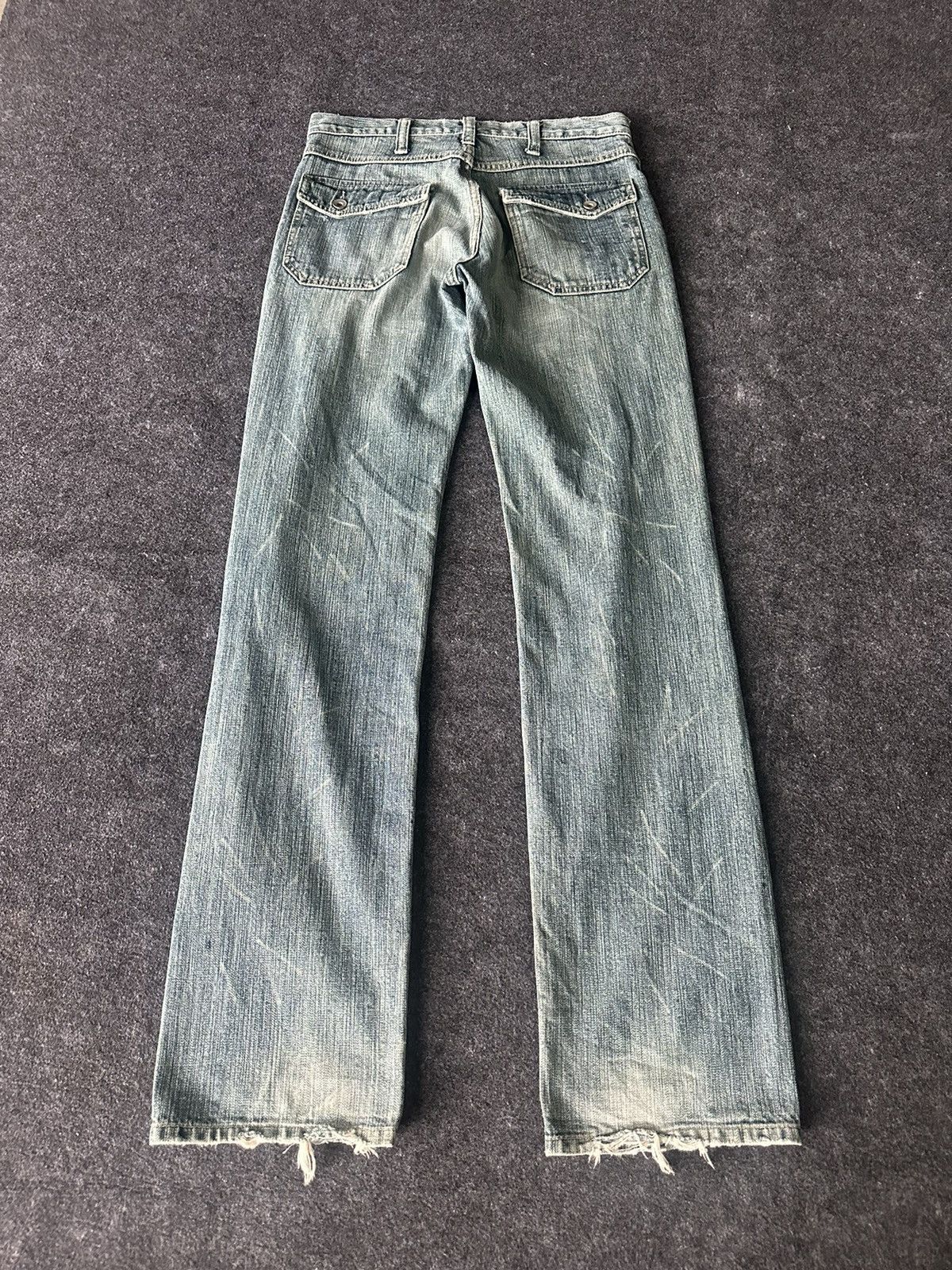 Beauty Beast × Japanese Brand × Vintage Vintage Dude Ranch Japan Denim D225 Size US 30 / EU 46 - 4 Thumbnail
