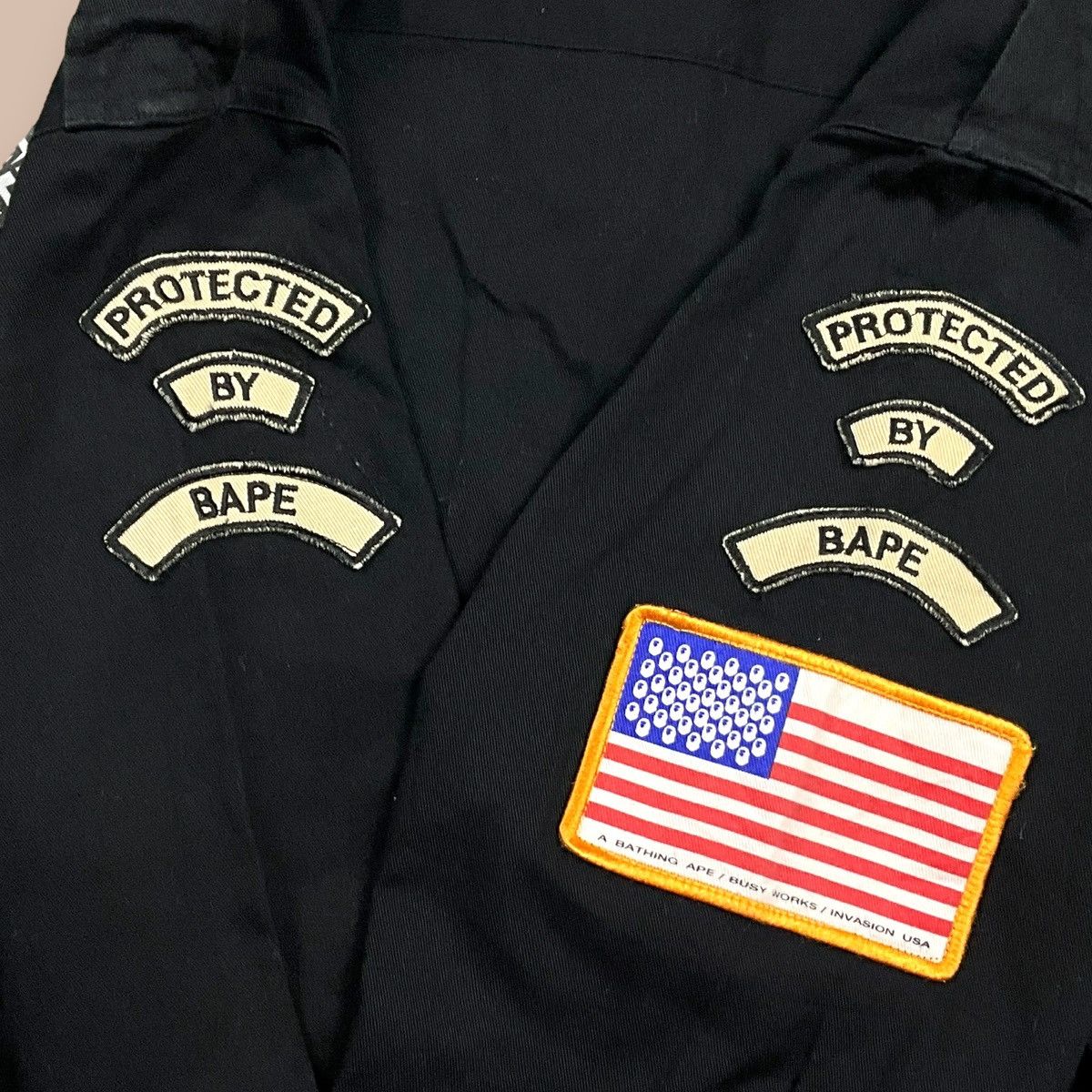 Bape OG90 Bape Boy Scout L/S Button up Shirt Size US M / EU 48-50 / 2 - 12 Thumbnail