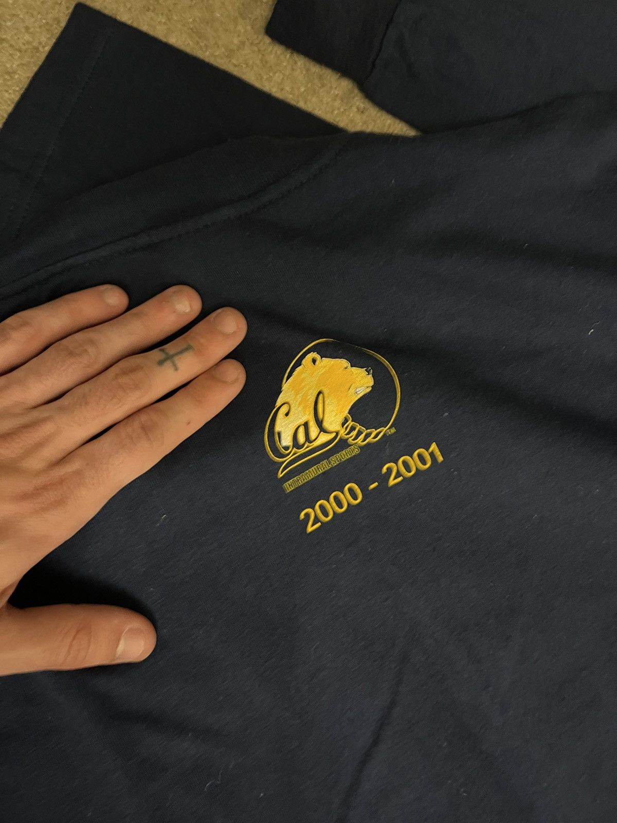 Vintage Vintage 2000 UC Berkeley Sports Champion Size US XL / EU 56 / 4 - 6 Thumbnail