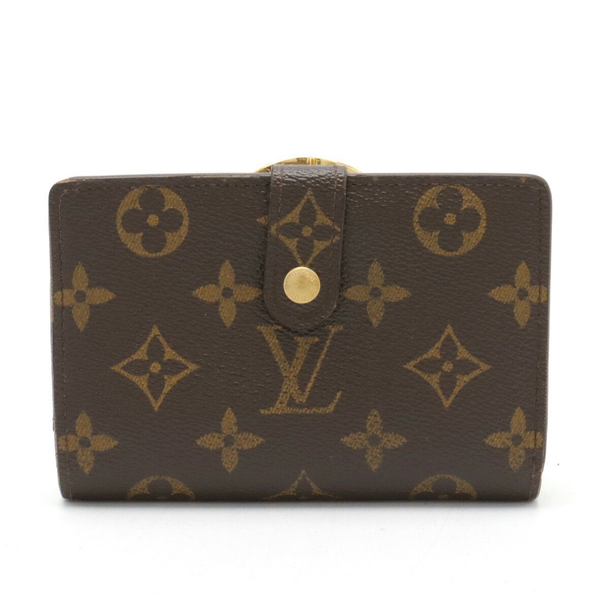 Louis Vuitton Louis Vuitton Louis Vuitton Monogram Portefeuille Viennois Wallet M61663 Canvas Short Wallet M61663 in Very Good Condition Size ONE SIZE - 1 Thumbnail