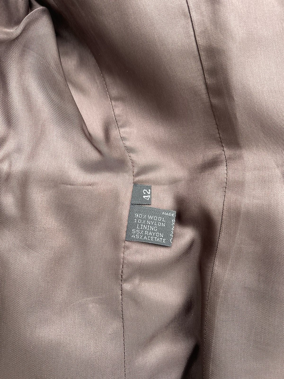 Prada PRADA Made in Italy Tailored Women’s wool Blazer Size IT 42 Size M / US 6-8 / IT 42-44 - 7 Thumbnail