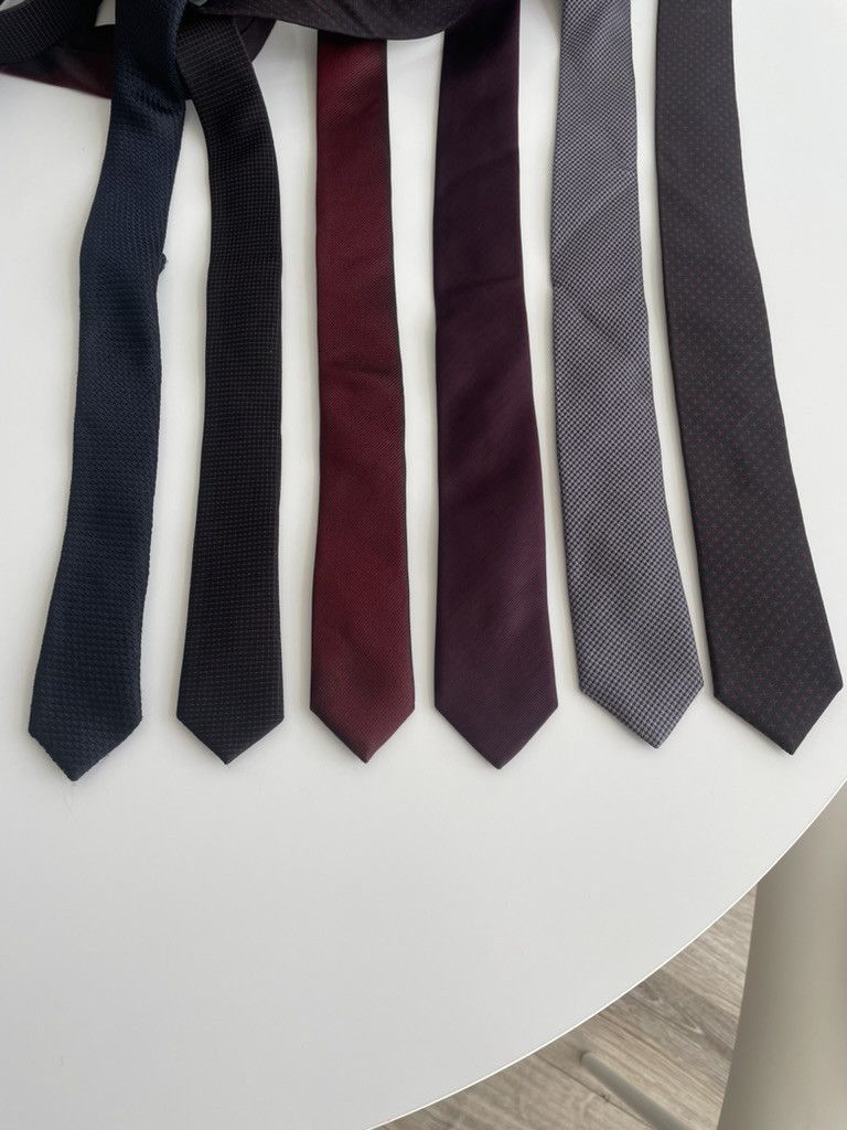 The Kooples The Kooples Skinny Silk Tie Set x6 Size ONE SIZE - 4 Thumbnail