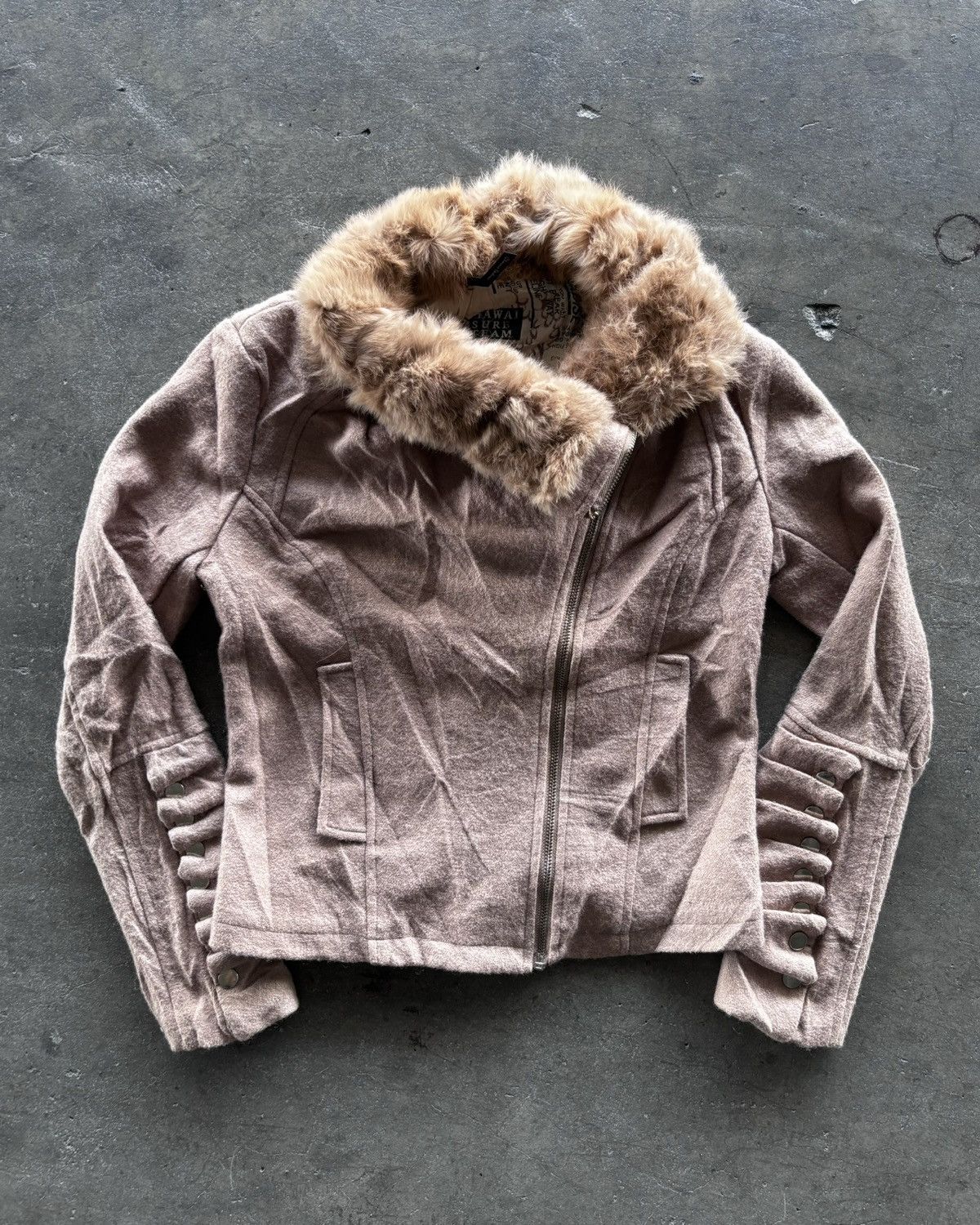 If Six Was Nine Helmut Lang Ekam Lgb Style Fur Assymetrical Jacket Size US M / EU 48-50 / 2 - 1 Thumbnail
