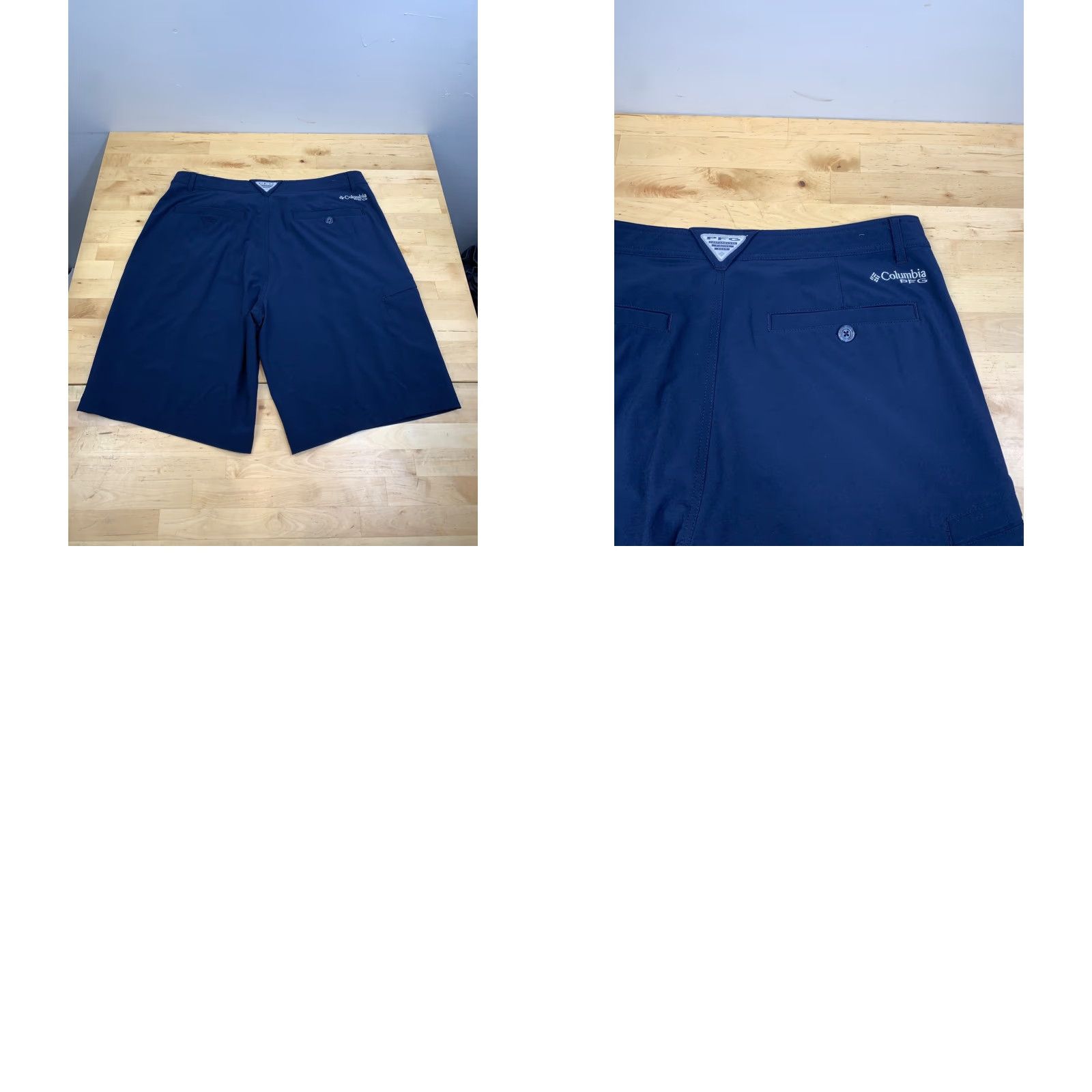 Vintage Columbia PFG Shorts Mens 36 Blue Outdoor Fishing Hiking Casual 11902 Size US 36 / EU 52 - 8 Thumbnail