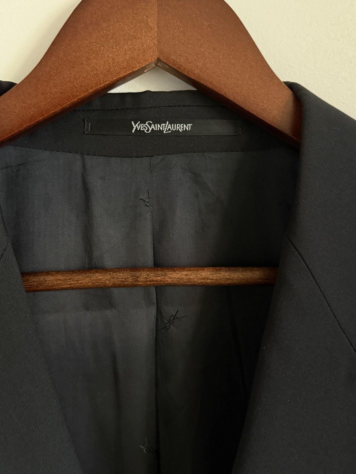 Yves Saint Laurent Yves Saint Laurent pour homme double breasted blazer. Size 52S - 4 Thumbnail