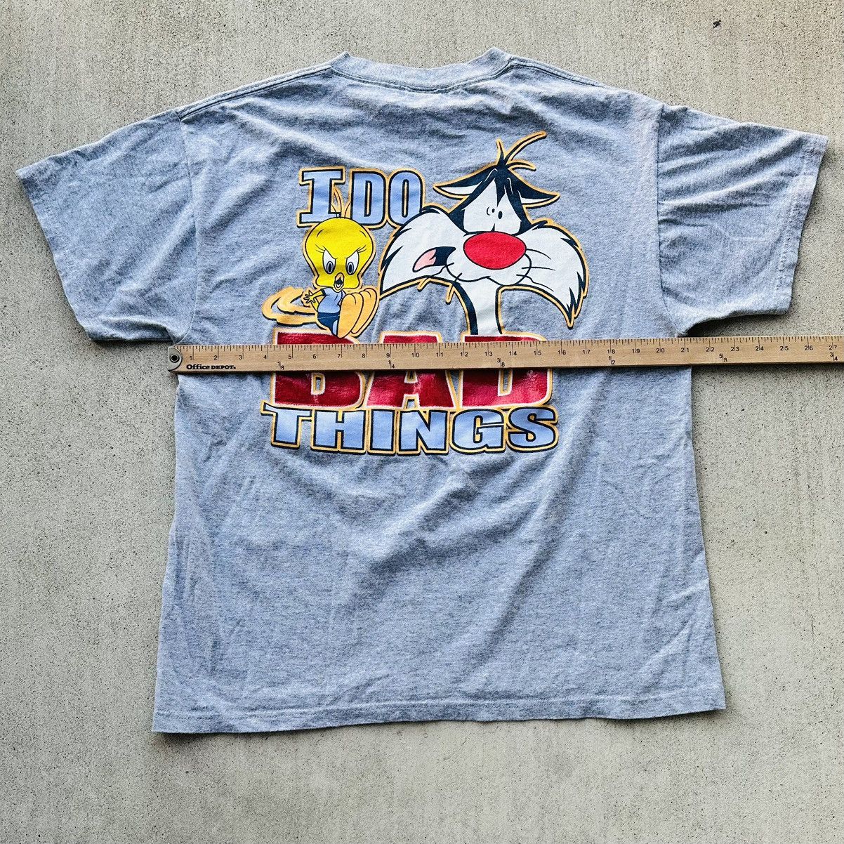 Warner Bros Vintage Looney Tunes T Shirt Teeety Sylvester Warner Bros Size US L / EU 52-54 / 3 - 4 Thumbnail