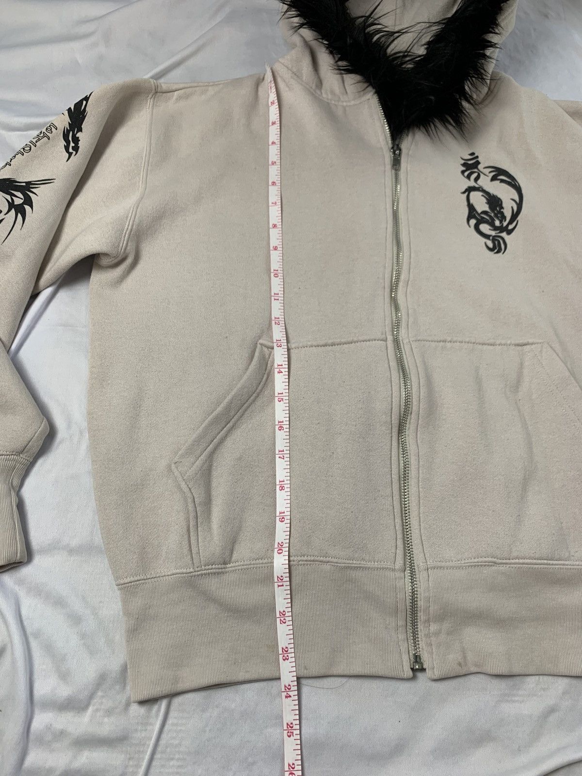 Le Grande Bleu (L.G.B.) Fur hoodie japanese style thrifwave vkei undefined ifsx Size US M / EU 48-50 / 2 - 8 Thumbnail