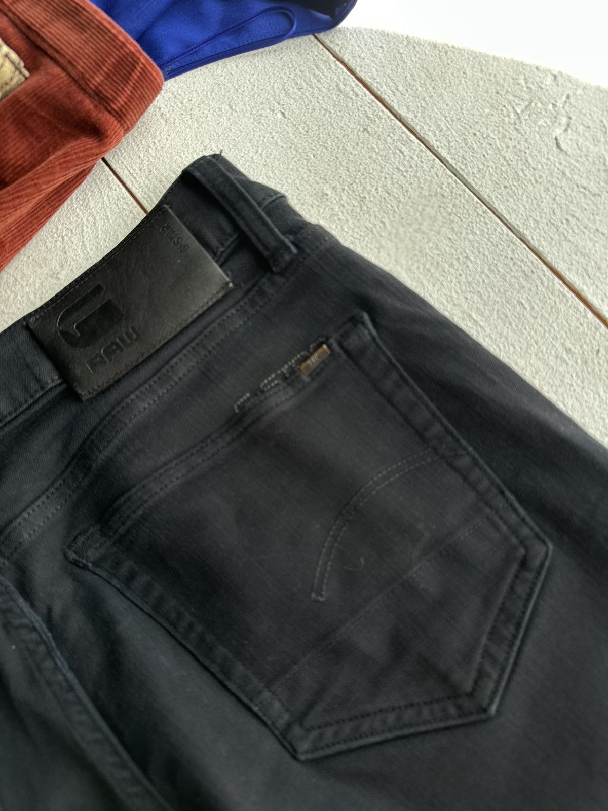 G-Star 🚨PUNK G STAR OPIUM SKINNY 96 BLUE MENS JEANS Y2k BIKER Size US 30 / EU 46 - 9 Thumbnail