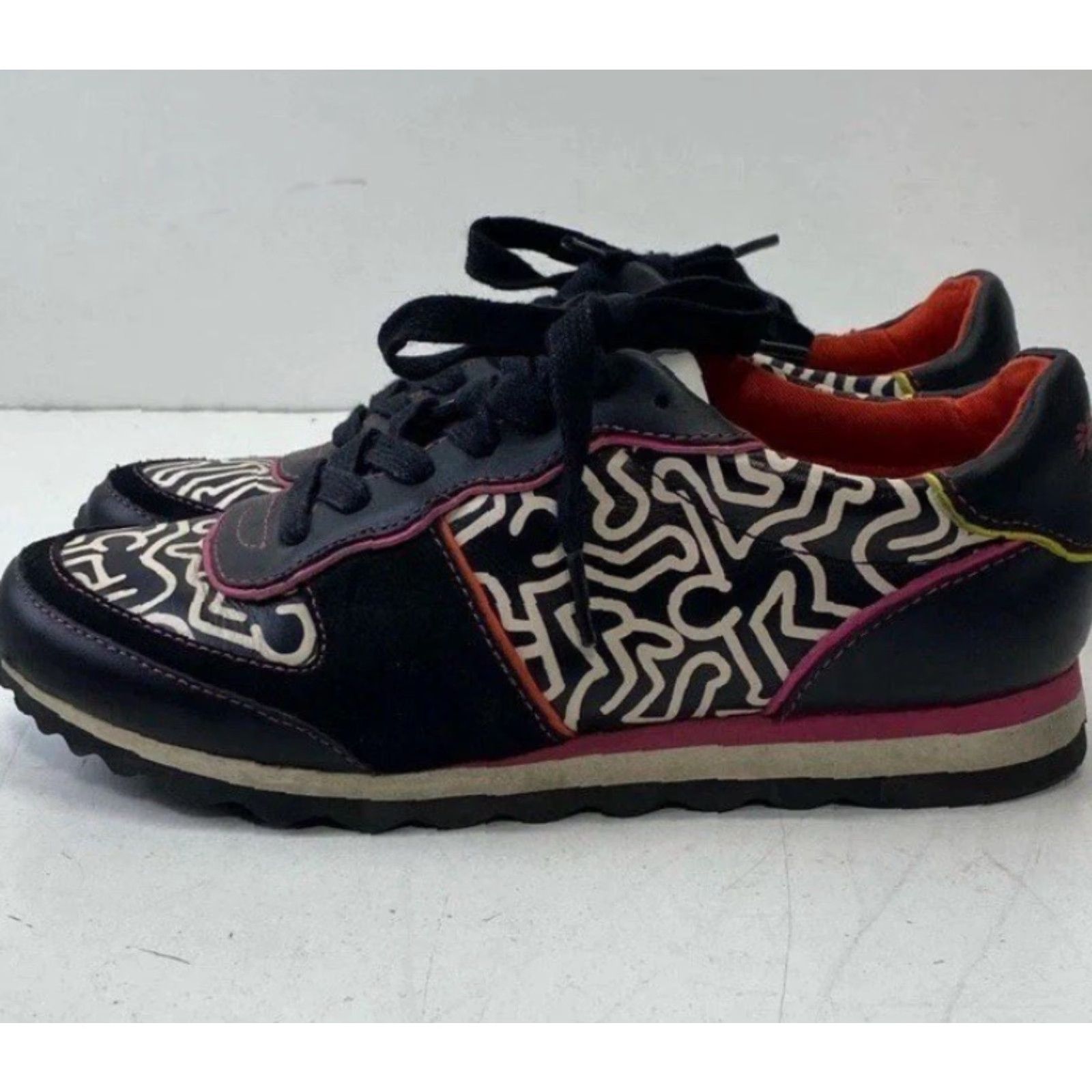 Coach Women Designer Coach Multicolor Sketch Black Sneakers FG1003 Size 6.5 User: Women Designer Coach Multicolor Sketch Black Sneakers FG1003 Size 6.5 Size US 7 / IT 37 - 4 Thumbnail