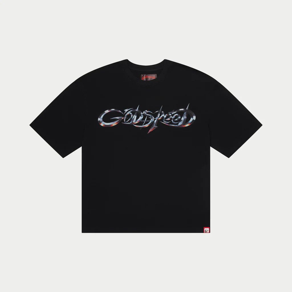 Godspeed Godspeed "New Age Logo" Black Tee Size US XS / EU 42 / 0 - 1 Thumbnail