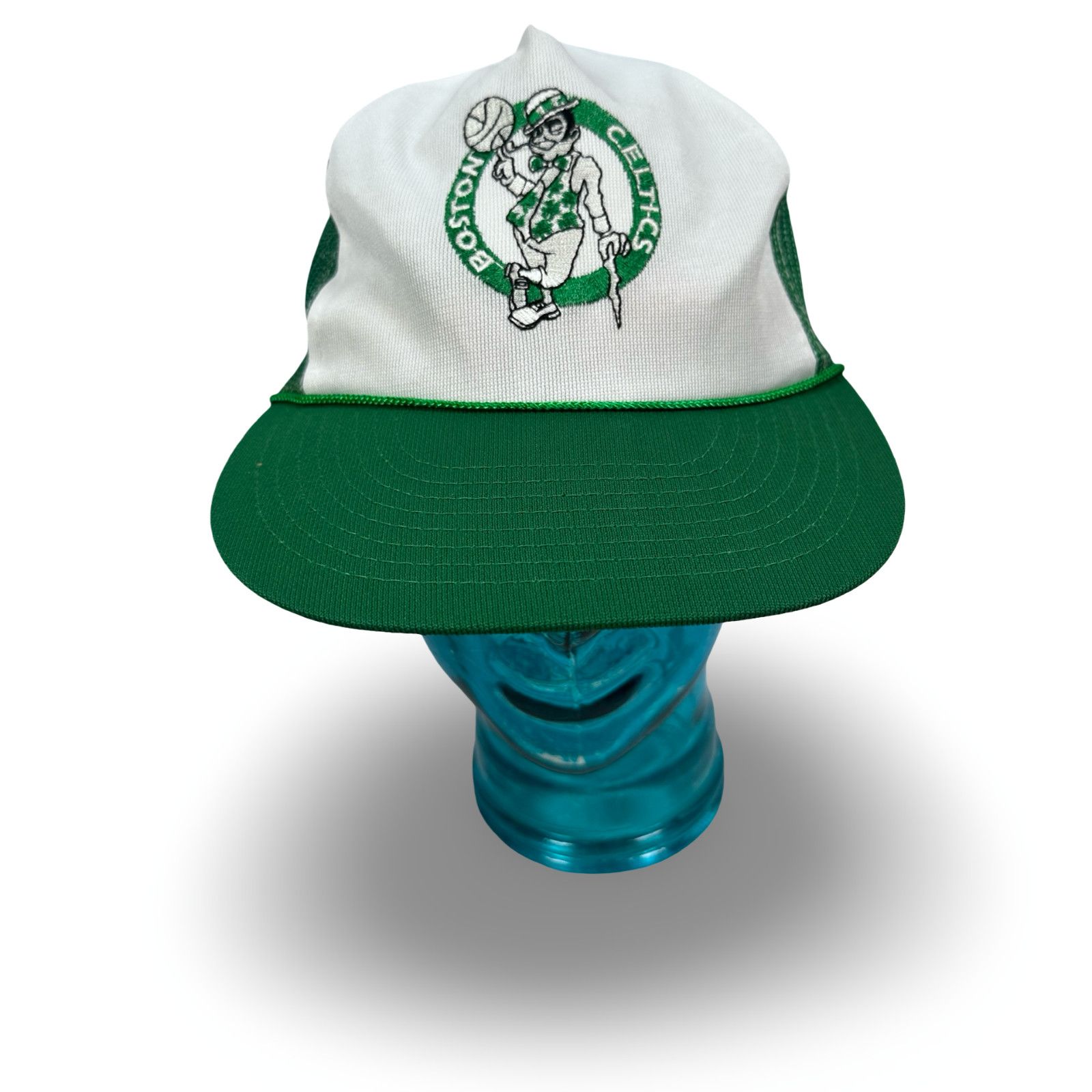 Other Vintage Supercap Boston Celtics Mesh Rope Hat Green White Size ONE SIZE - 1 Thumbnail