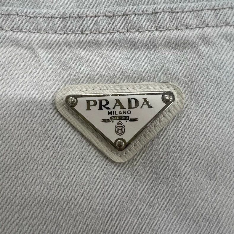 Prada Prada Tie-dyed washed triangle jeans 2502-Nextarrow Size US 35 - 4 Thumbnail