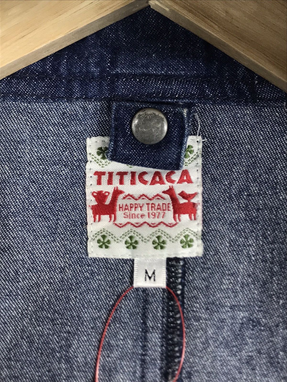 Japanese Brand ⚡️Titicaca Vintage Hooded Denim Ripped Parka Jacket Size M / US 6-8 / IT 42-44 - 10 Thumbnail