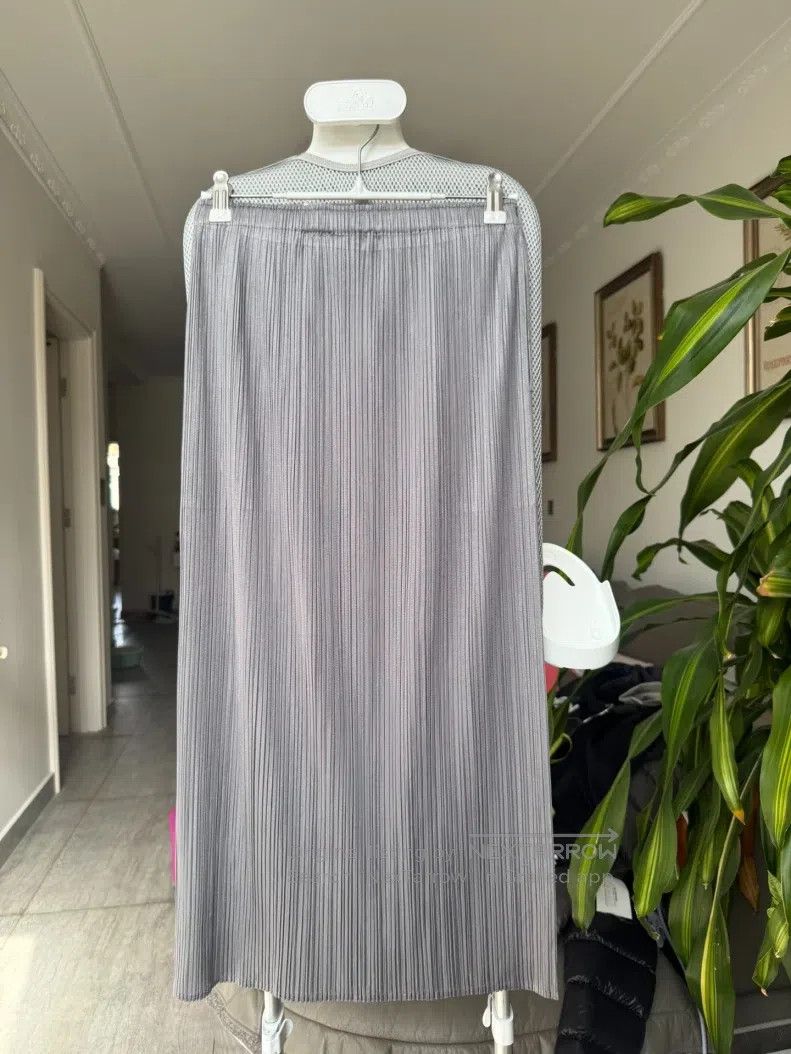 Issey Miyake Issey Miyake size:1 Basic Straight Dress Dark Gray Size 31" - 5 Thumbnail