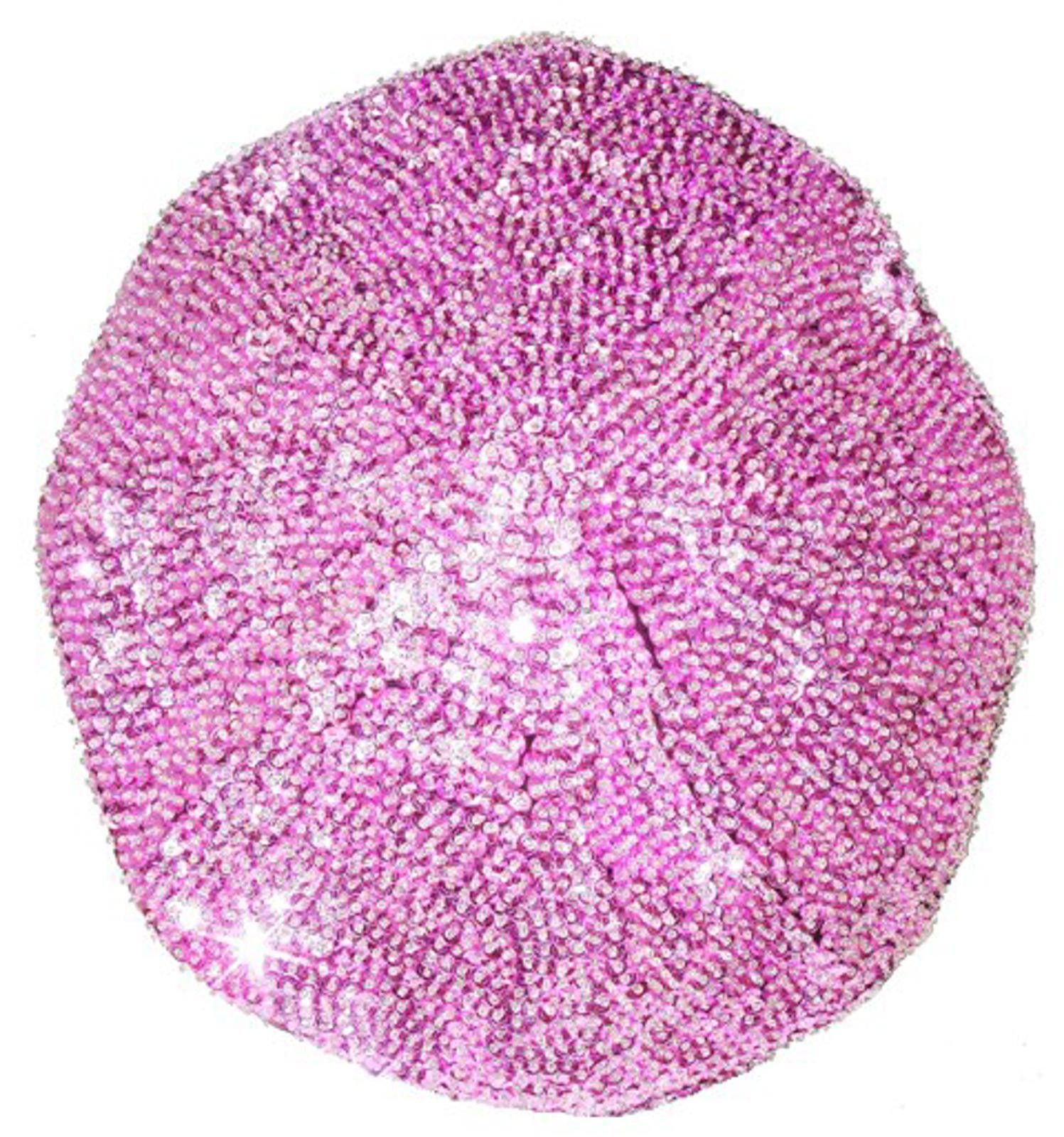 Designer Sequin Beret Hat Lite Pink Size ONE SIZE - 1 Preview