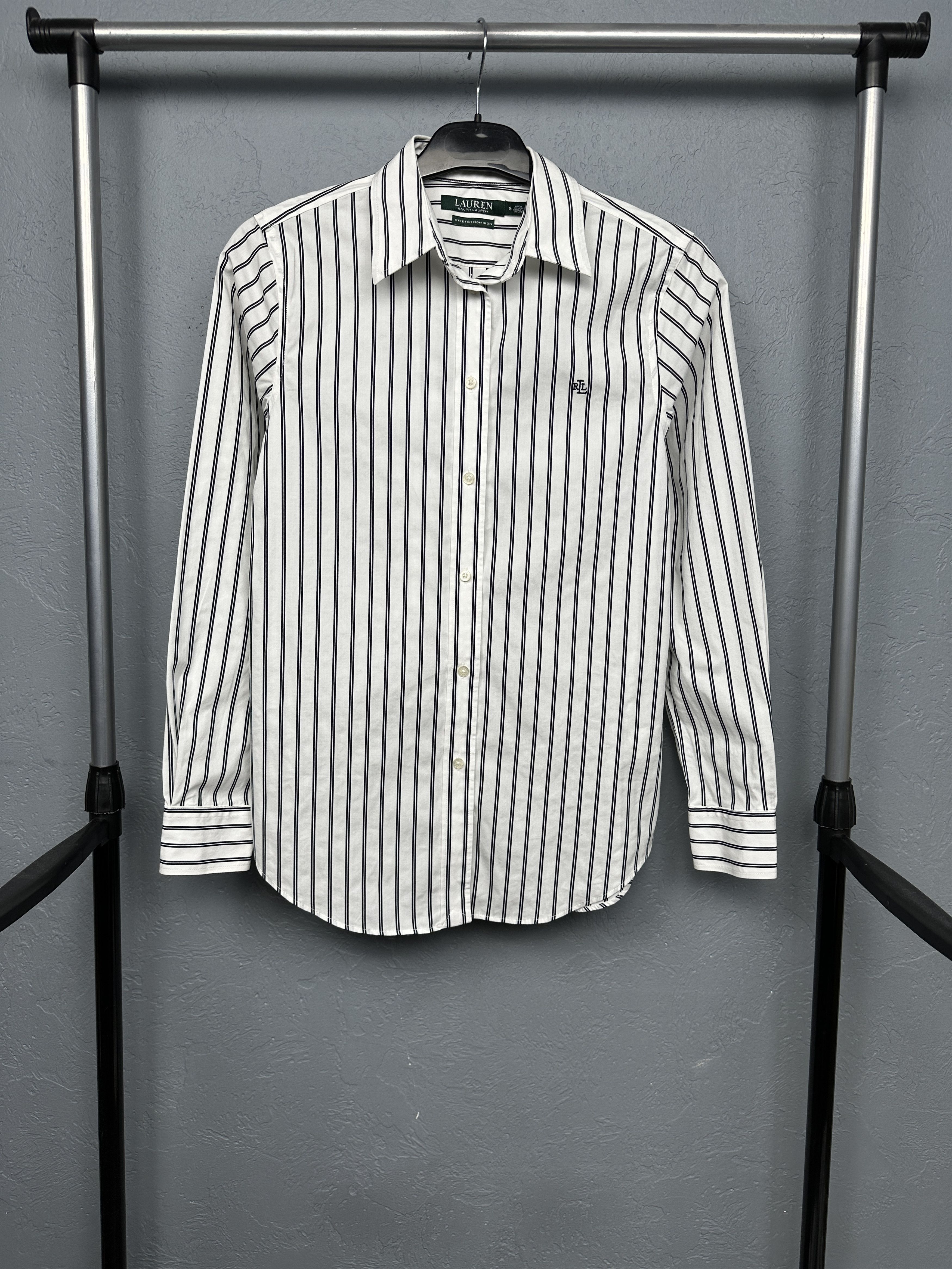 Polo Ralph Lauren Polo Ralph Lauren Womens Long Sleeve Striped Shirt Size S / US 4 / IT 40 - 1 Thumbnail