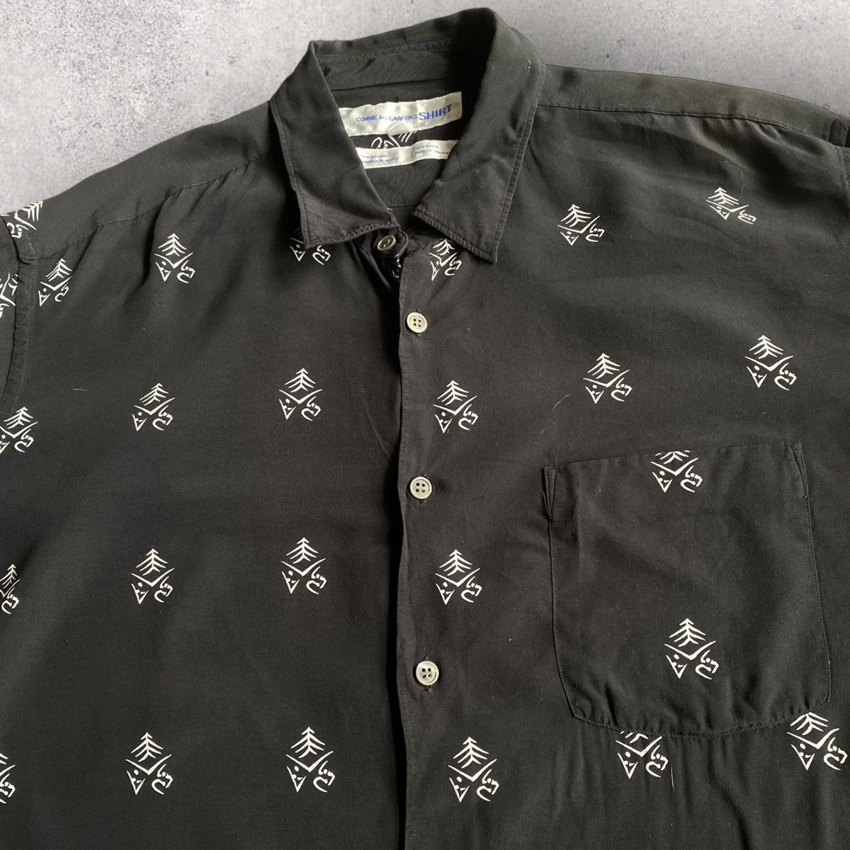 Comme des Garcons Oversize Silk Shirt Size US S / EU 44-46 / 1 - 1 Thumbnail