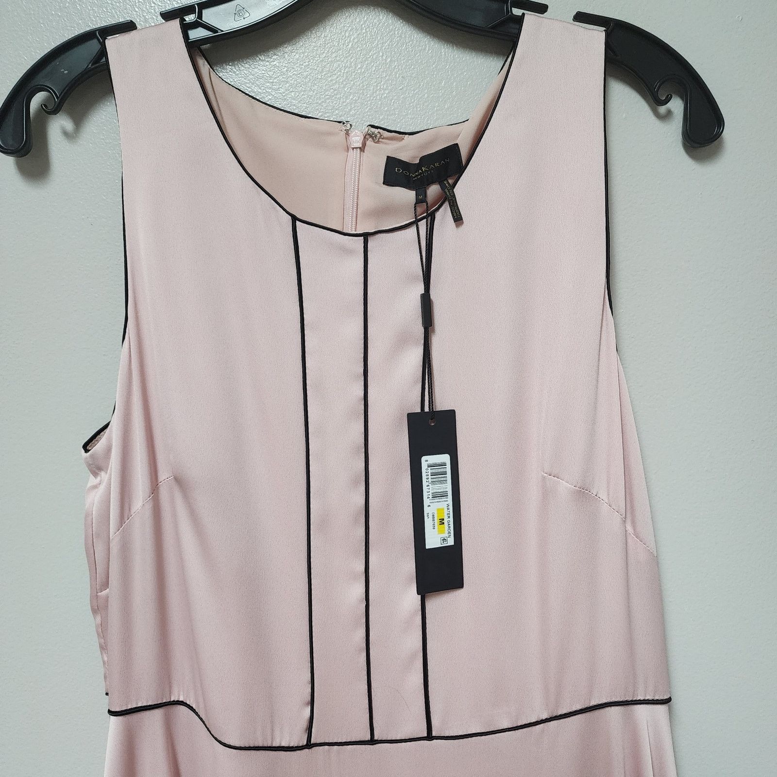 Donna Karan NWT! Donna Karan Dress Handkerchief Water Garden Pink Sz M Size M / US 6-8 / IT 42-44 - 6 Thumbnail