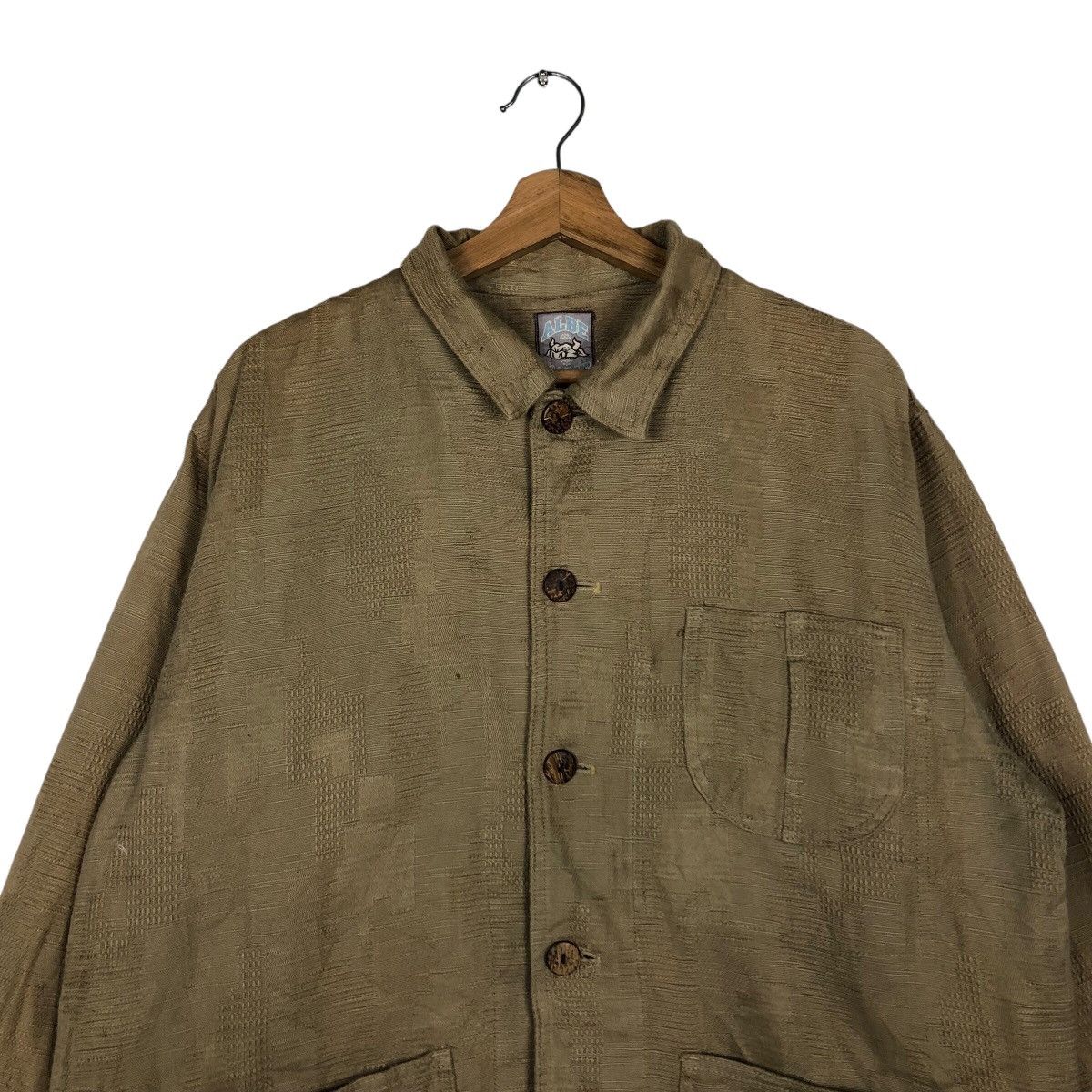 Japanese Brand 📌Vintage Chore Work Jacket Button Albe Marle Size US M / EU 48-50 / 2 - 4 Thumbnail